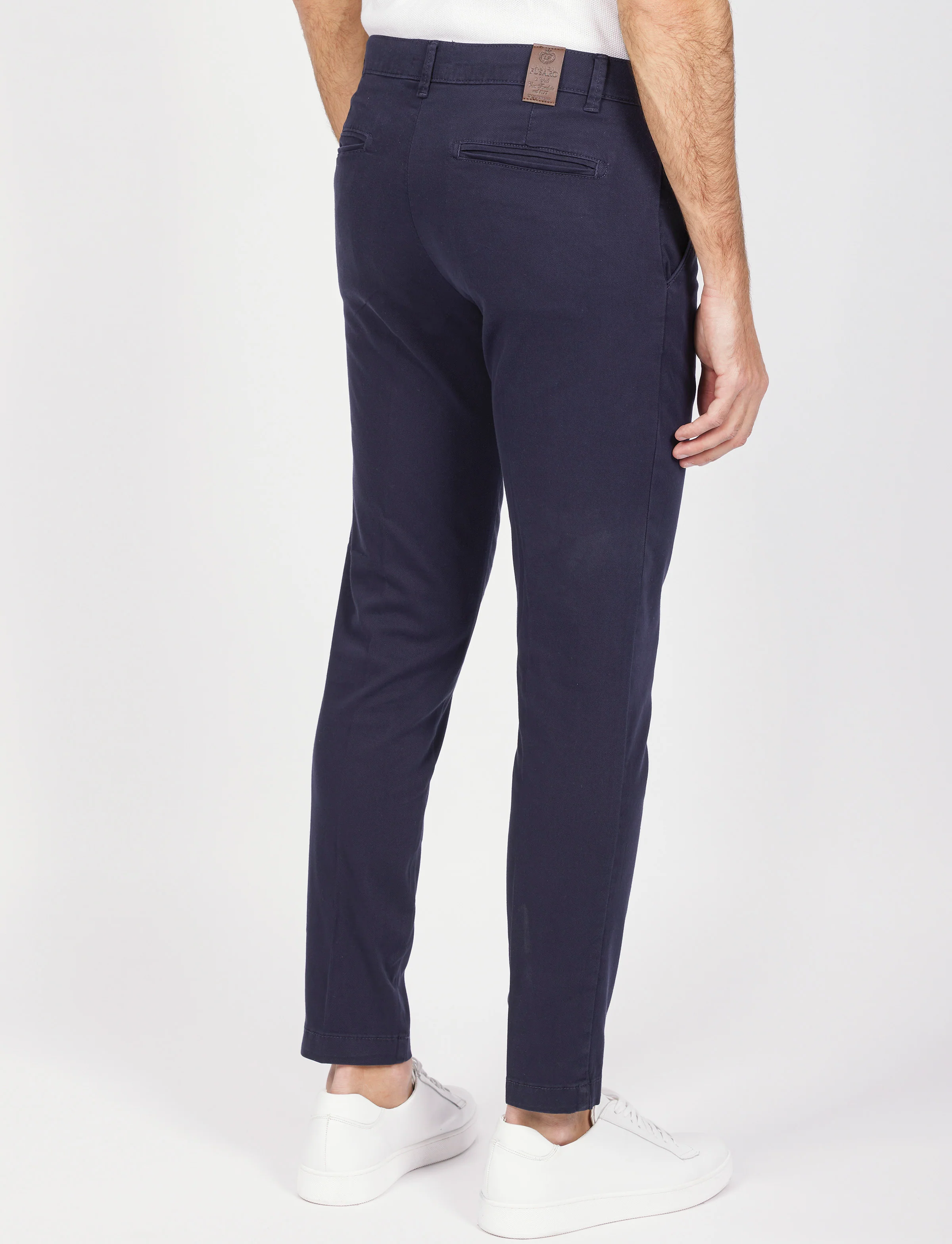 Pantaloni in dobby di cotone - Image 8