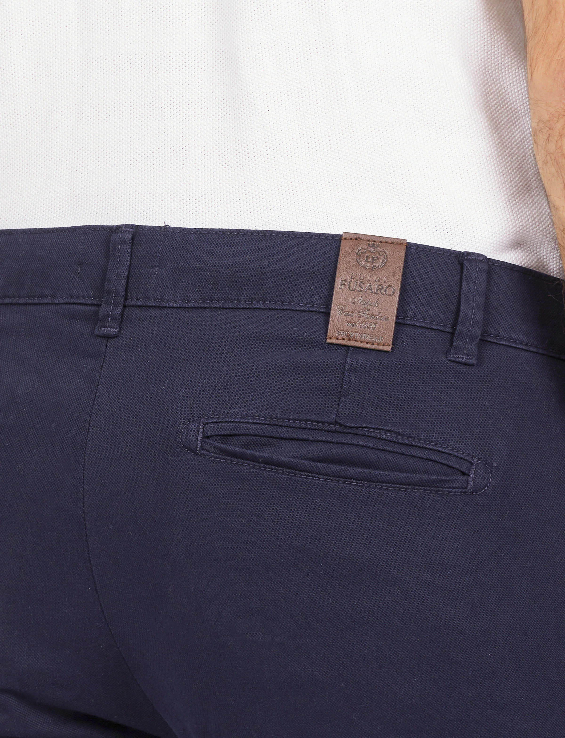 Pantaloni in dobby di cotone - Image 9