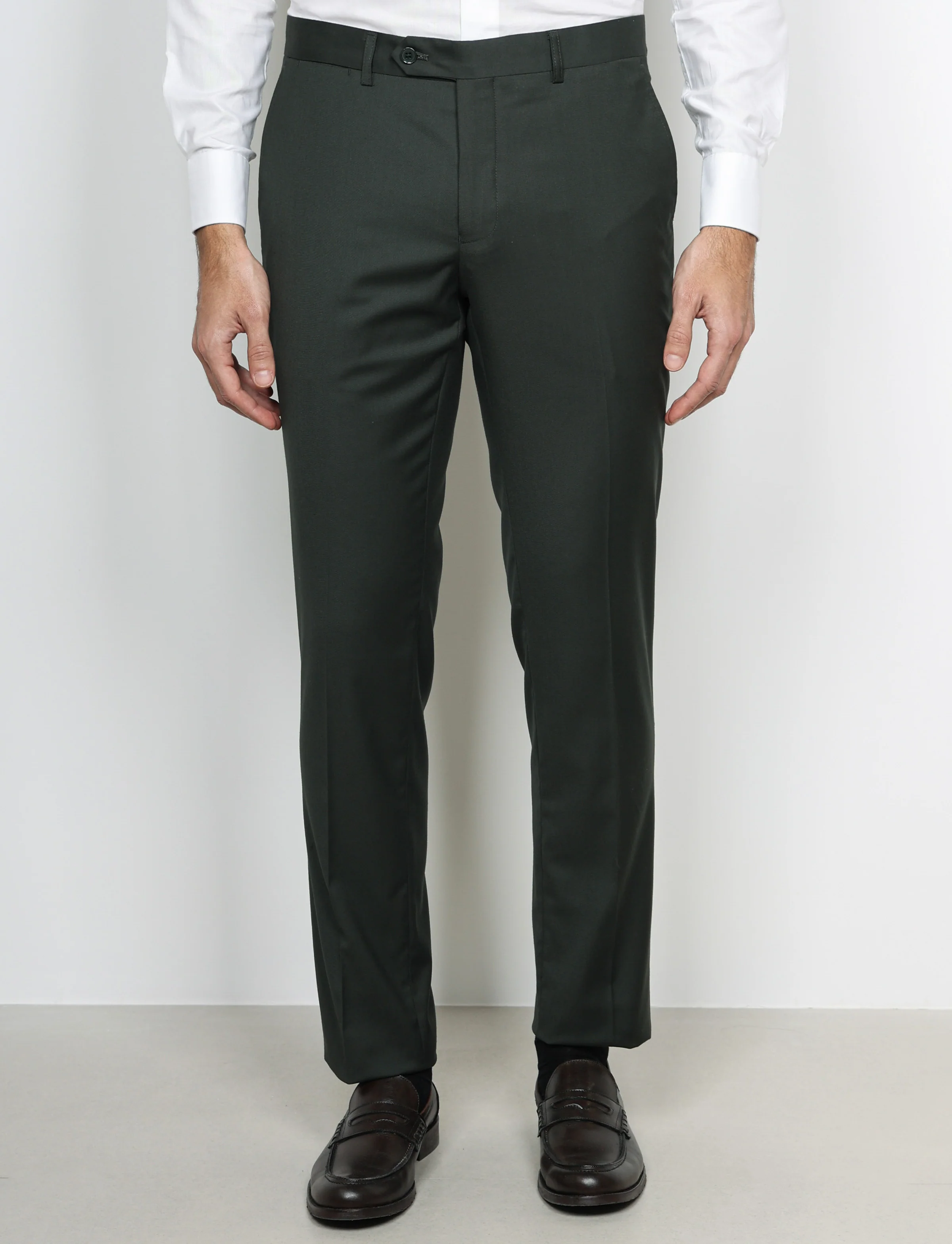 Pantaloni classici tinta unita - Image 6