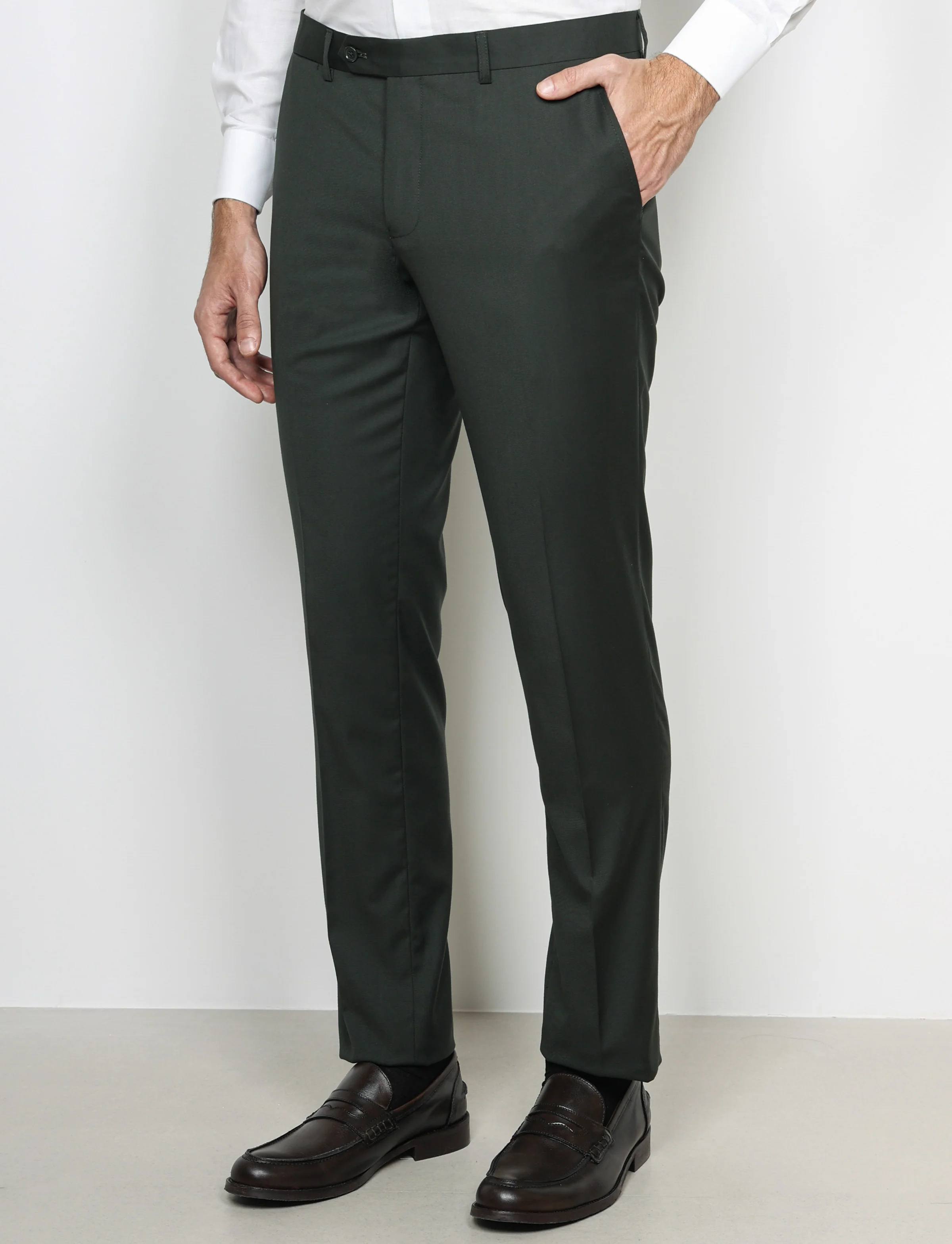 Pantaloni classici tinta unita - Image 7