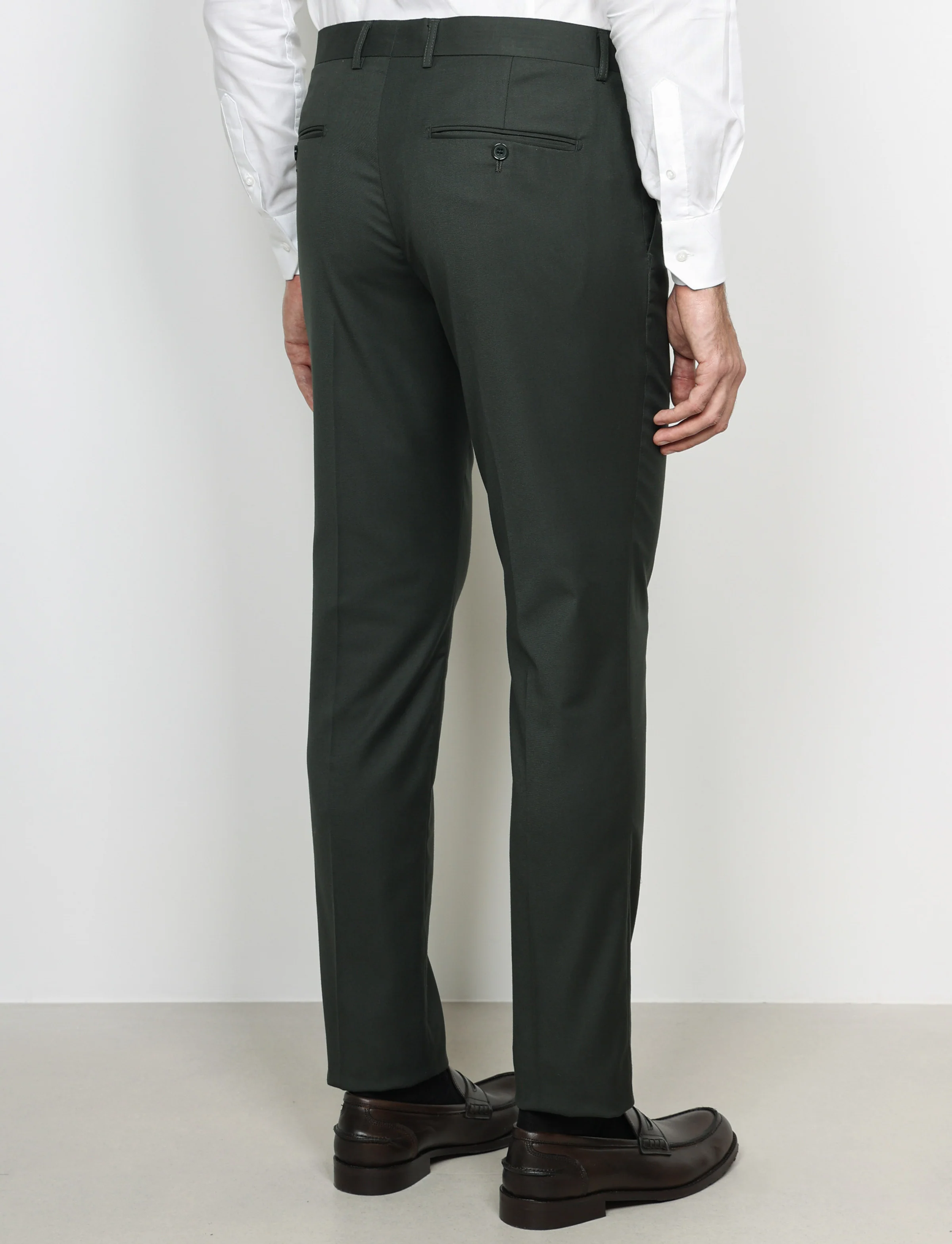 Pantaloni classici tinta unita - Image 8