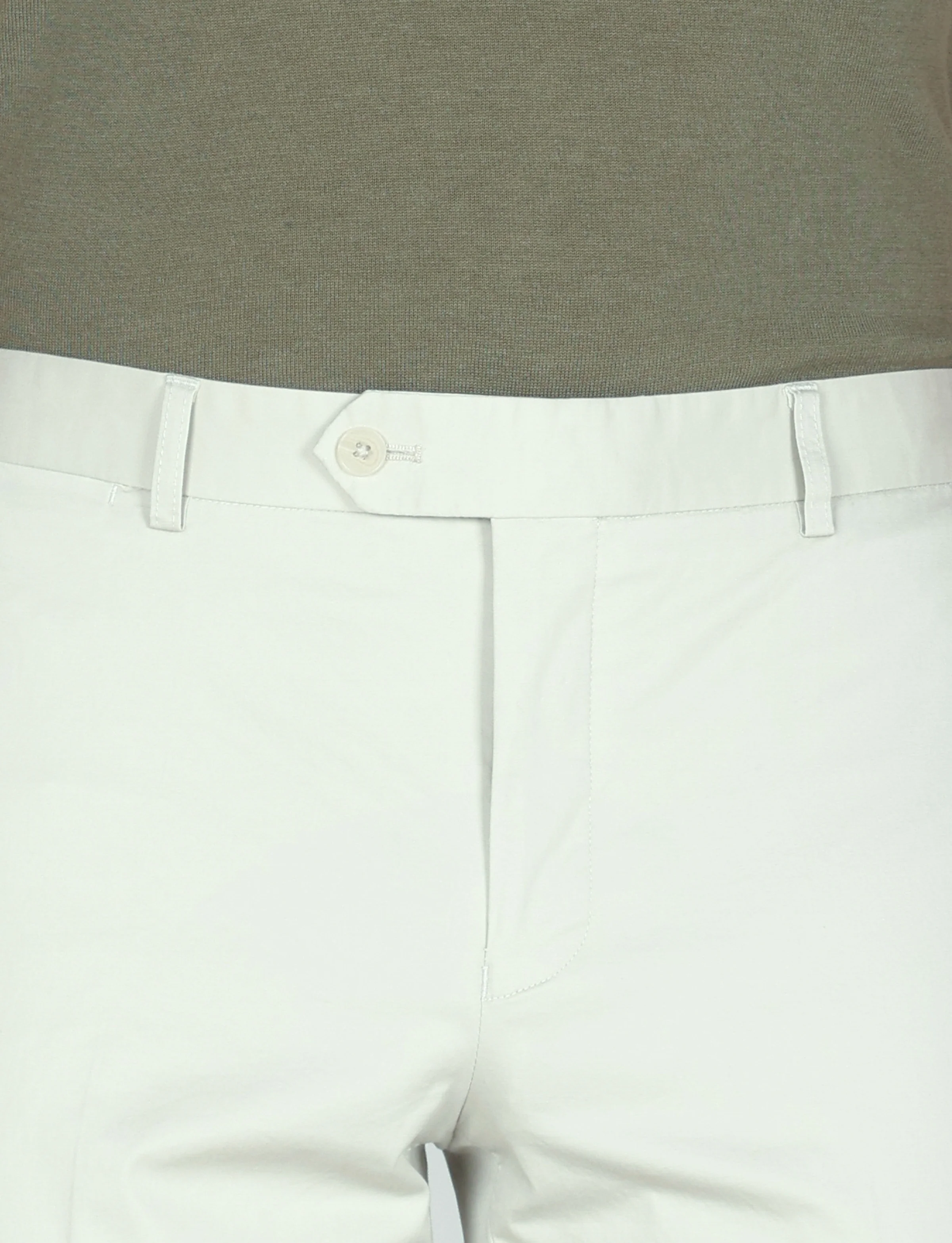 Pantaloni tinta unita in cotone stretch - Image 9