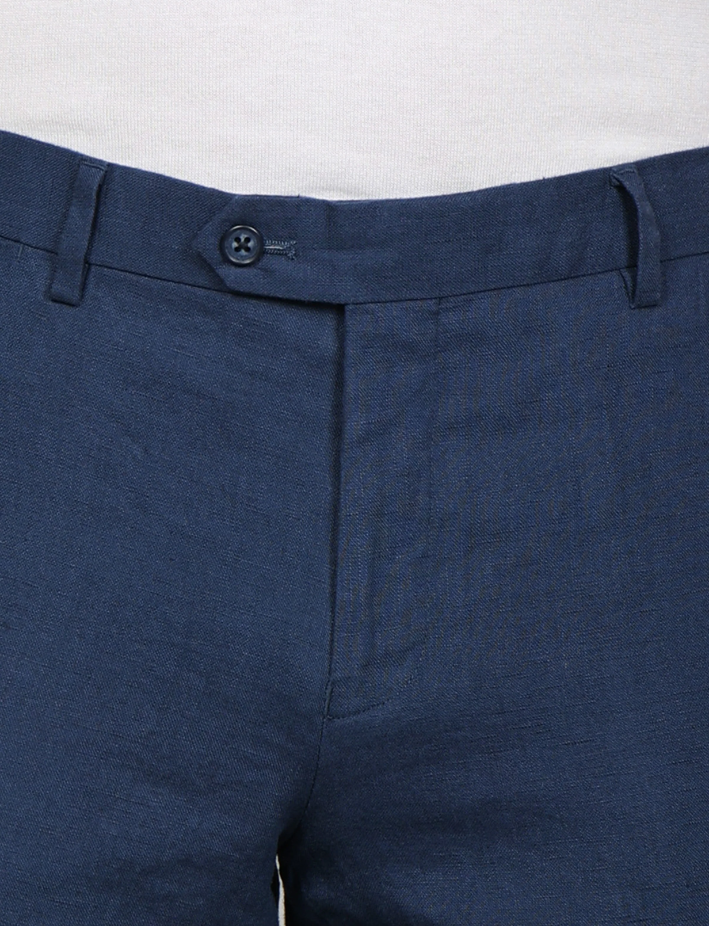 Pantaloni in 100% lino tinta unita - Image 24