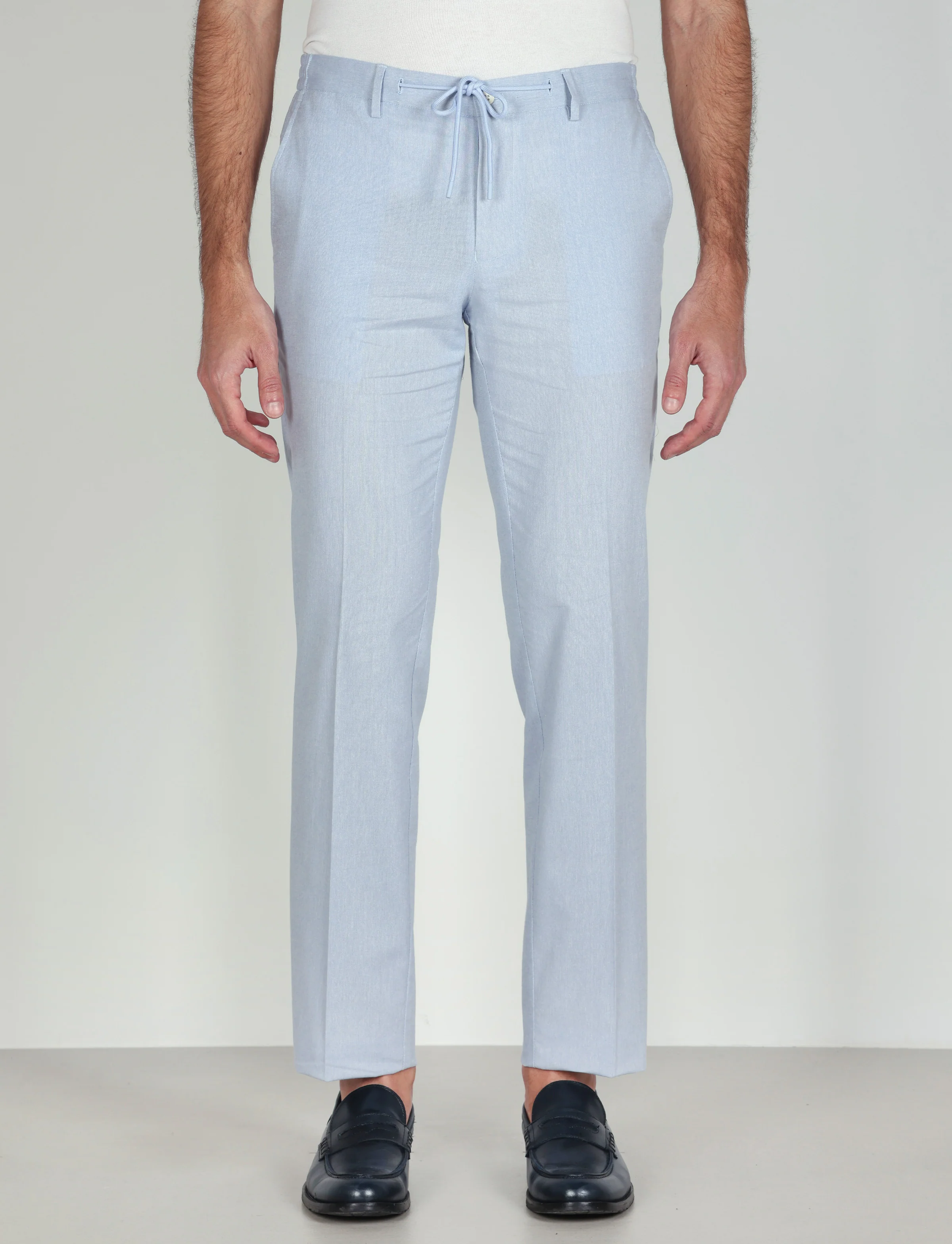 Pantalaccio con coulisse in cotone stretch