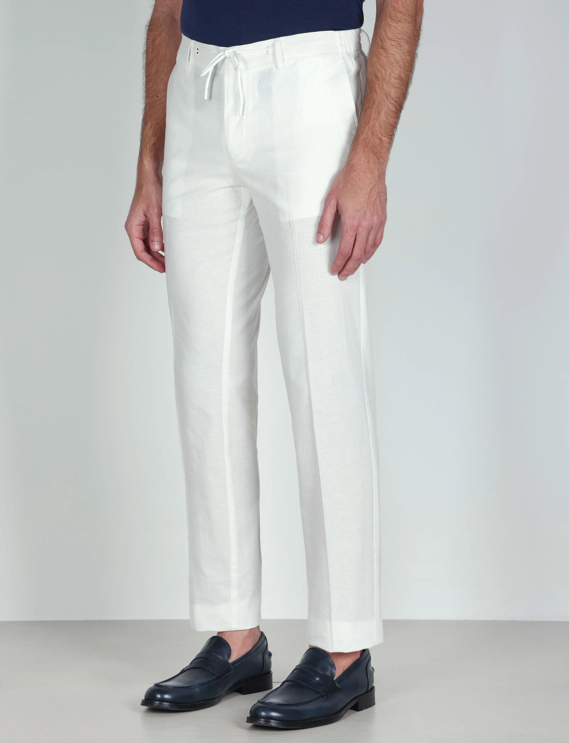 Pantalaccio con coulisse in cotone stretch - Image 13