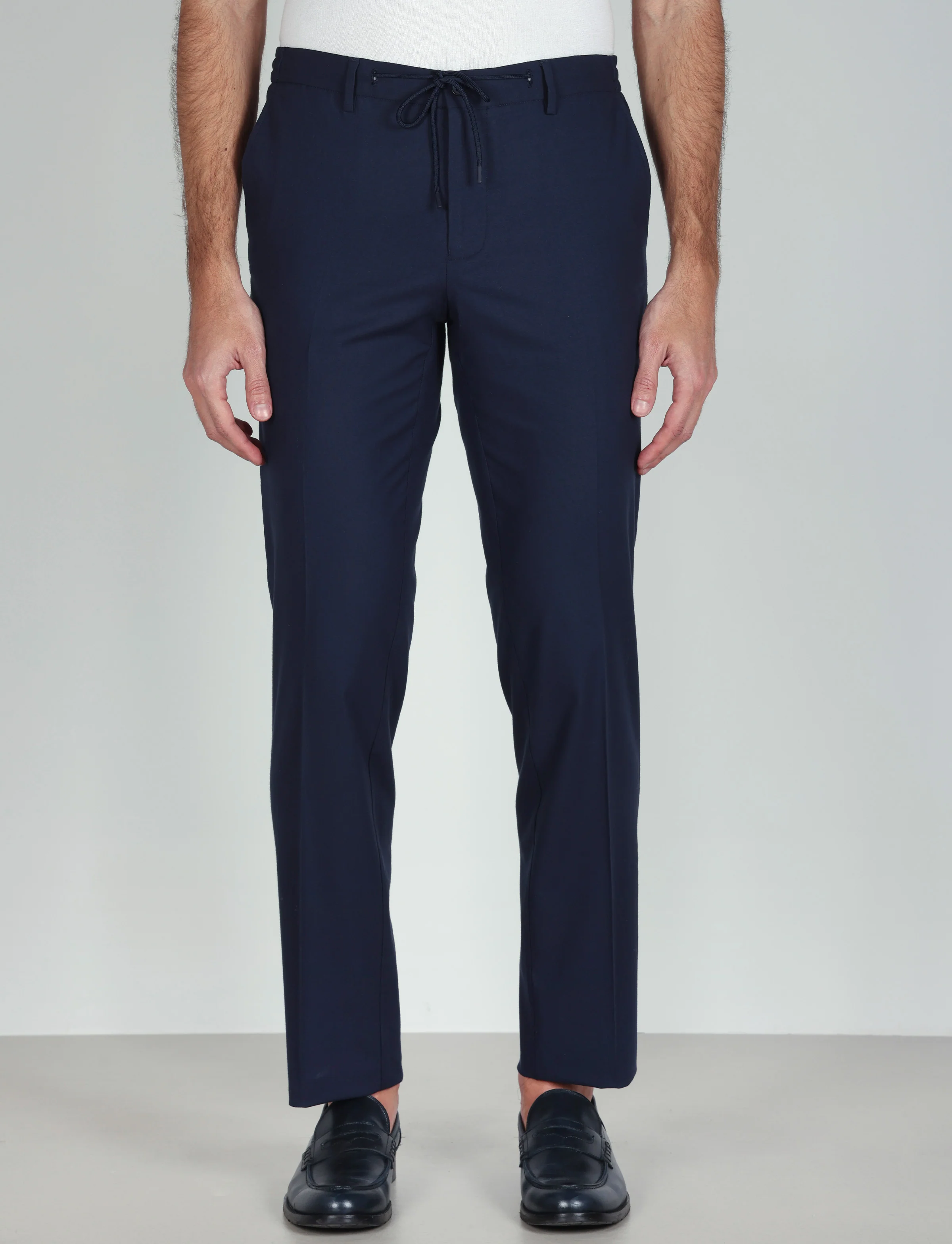 Pantalaccio con coulisse in cotone stretch - Image 16
