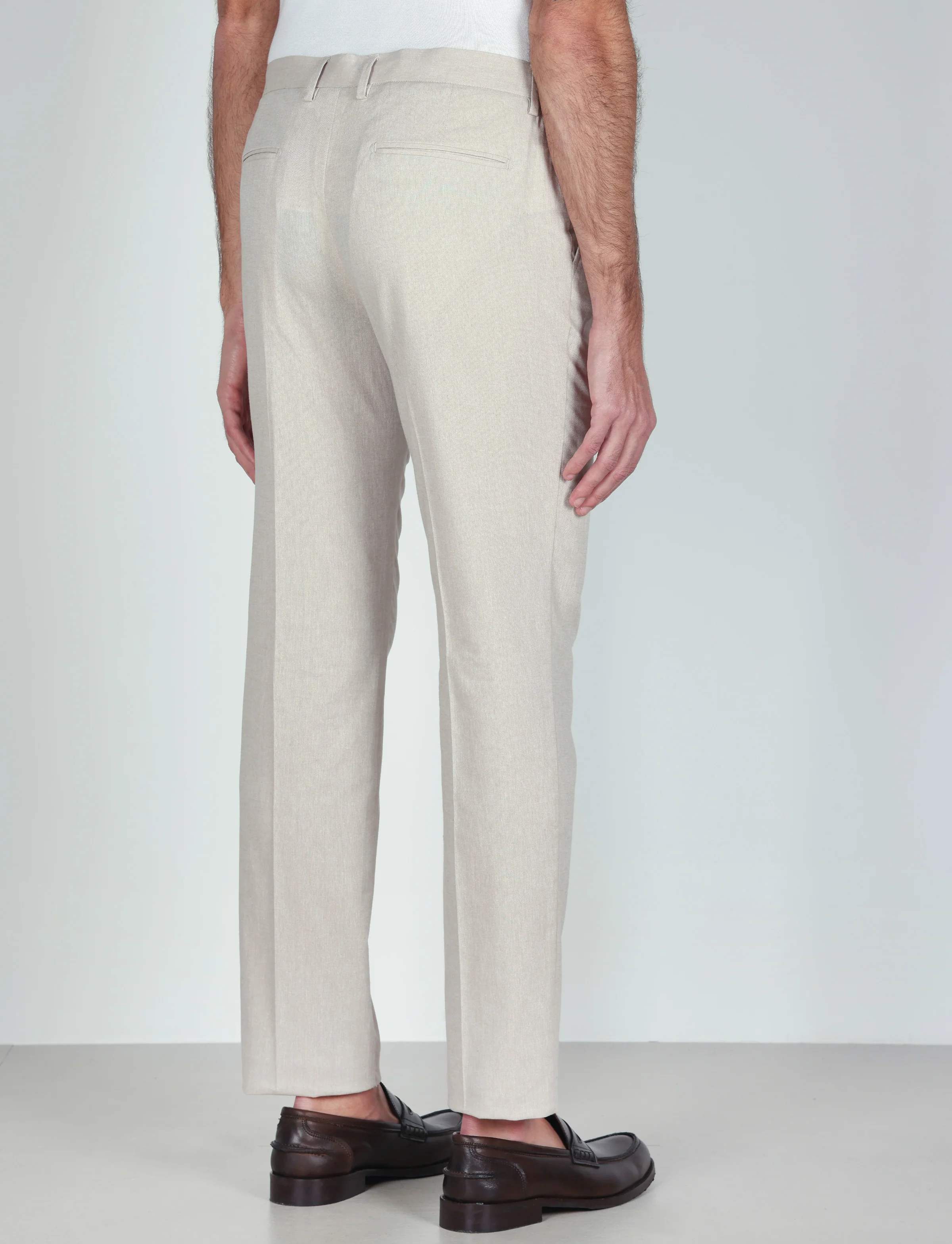 Pantalaccio con coulisse in cotone stretch - Image 9