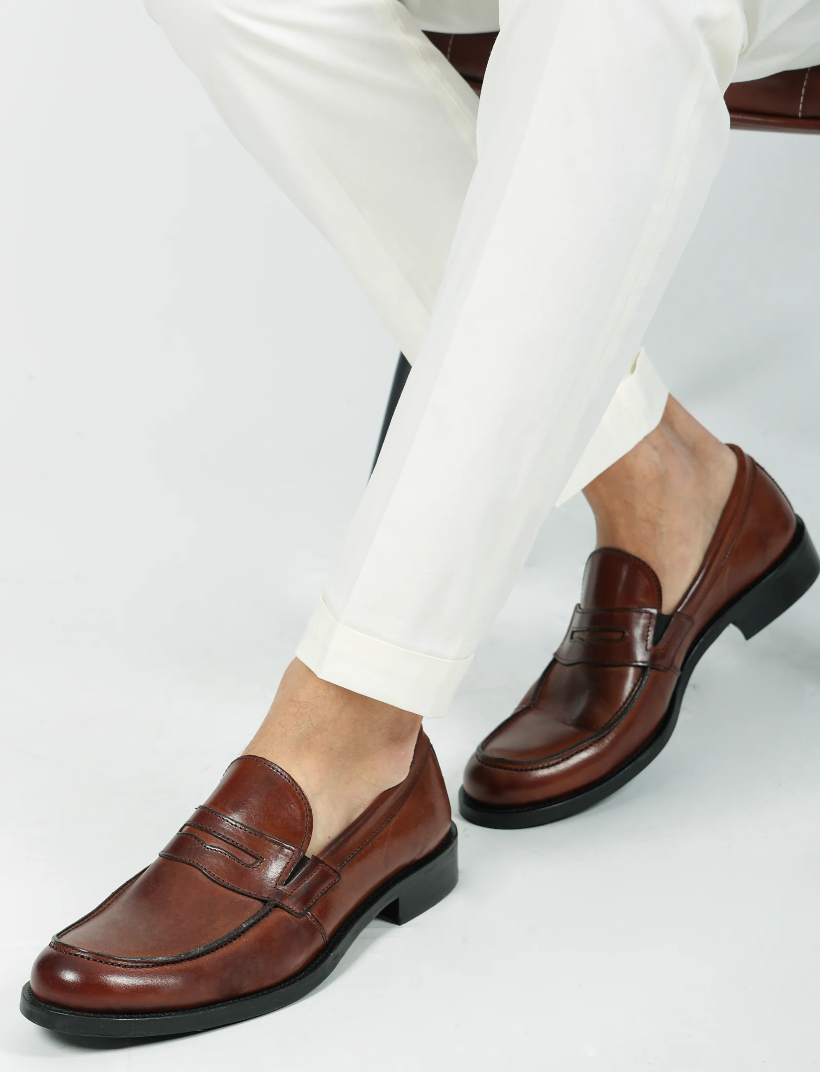 Pantaloni classici in cotone - Image 6