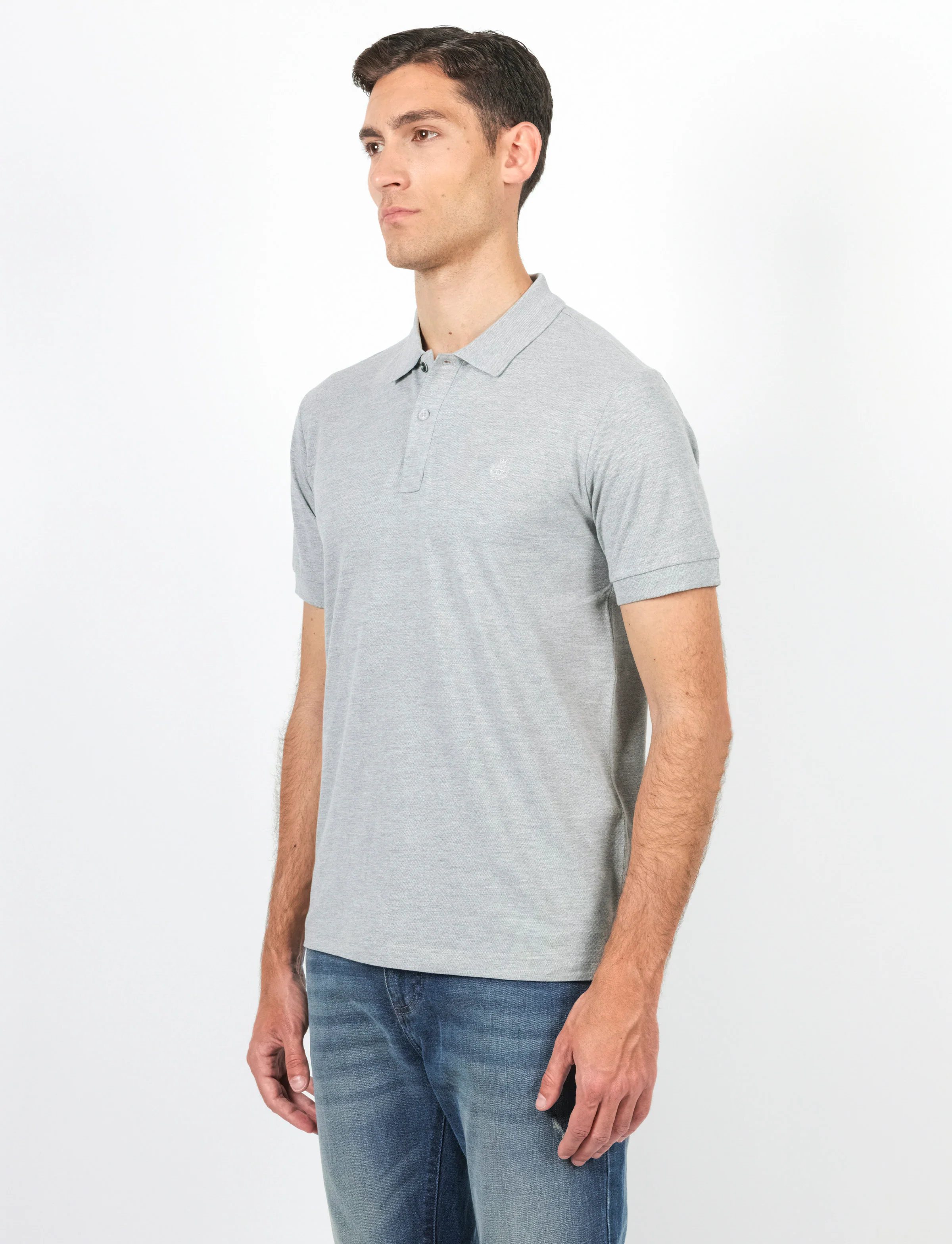 Polo basica in cotone - Image 2