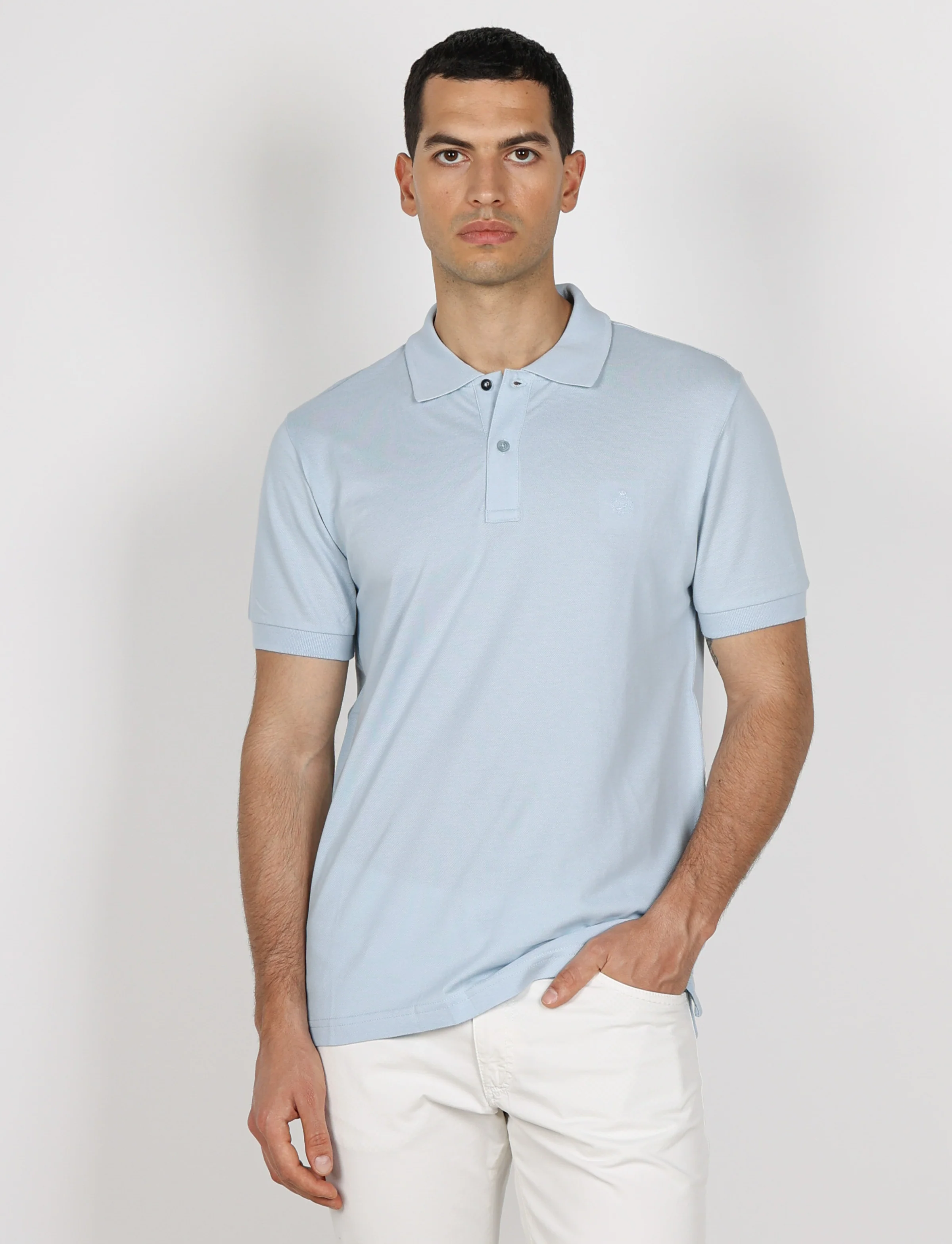 Polo in cotone tinta unita - Image 11