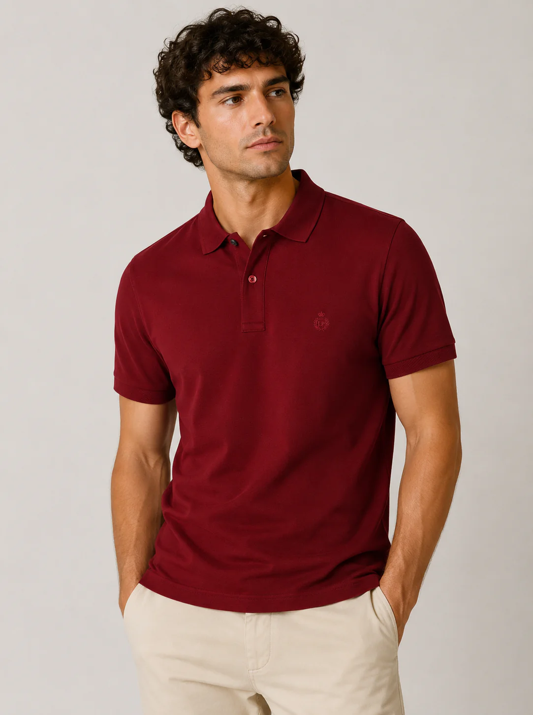 Polo in cotone tinta unita - Image 15