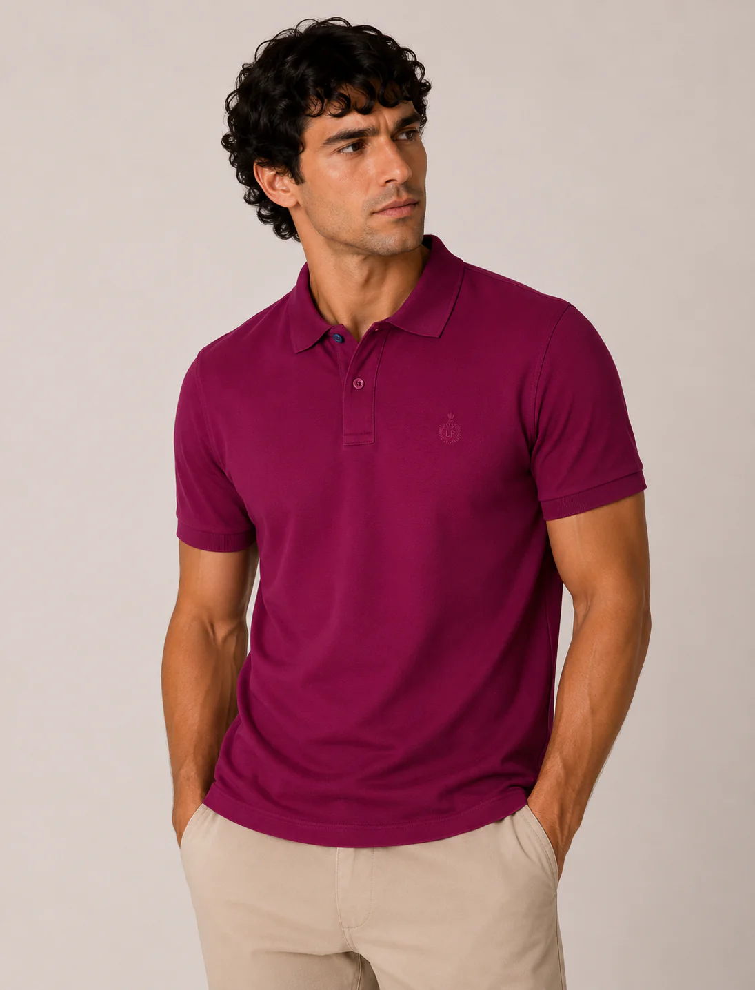 Polo in cotone tinta unita - Image 23