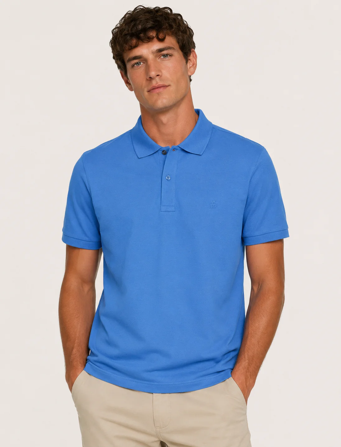 Polo in cotone tinta unita - Image 30