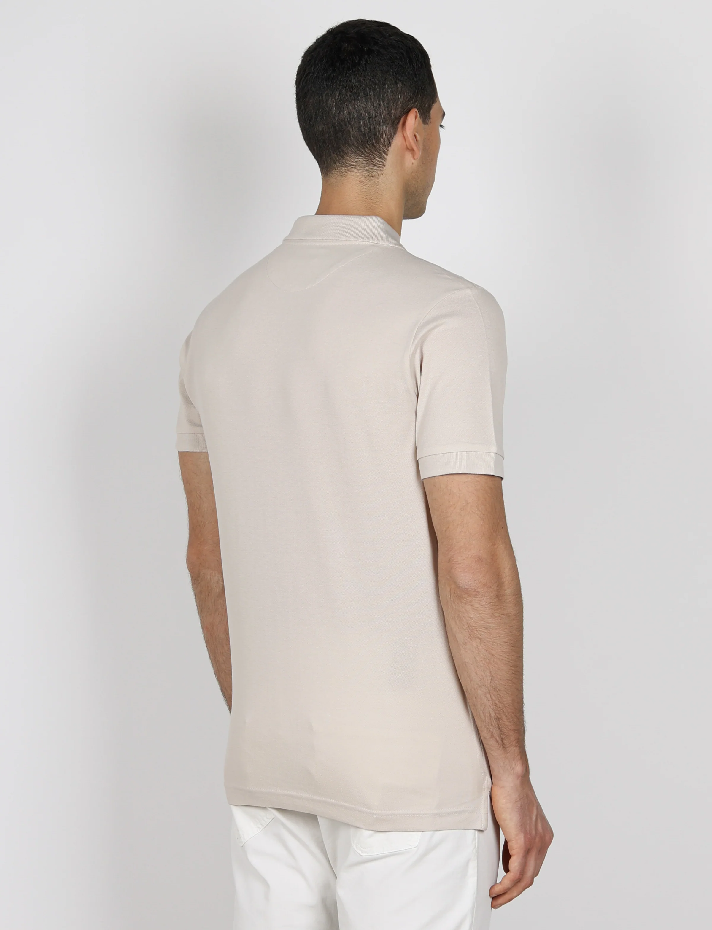Polo in cotone tinta unita - Image 36