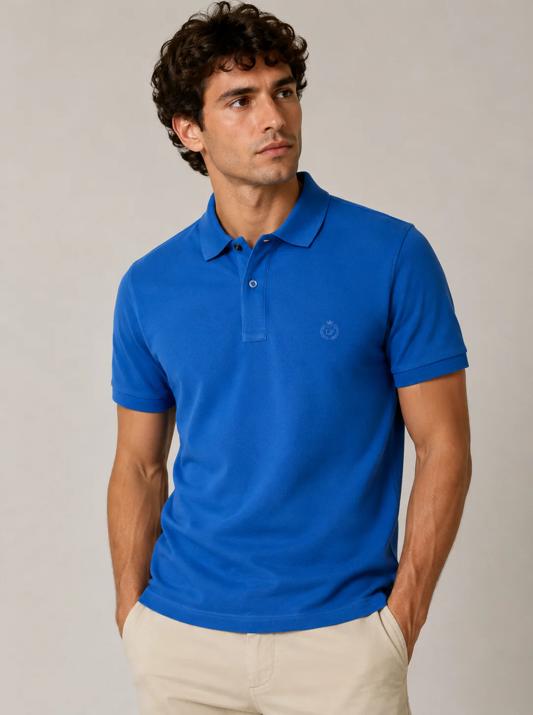 Polo in cotone tinta unita - Image 37