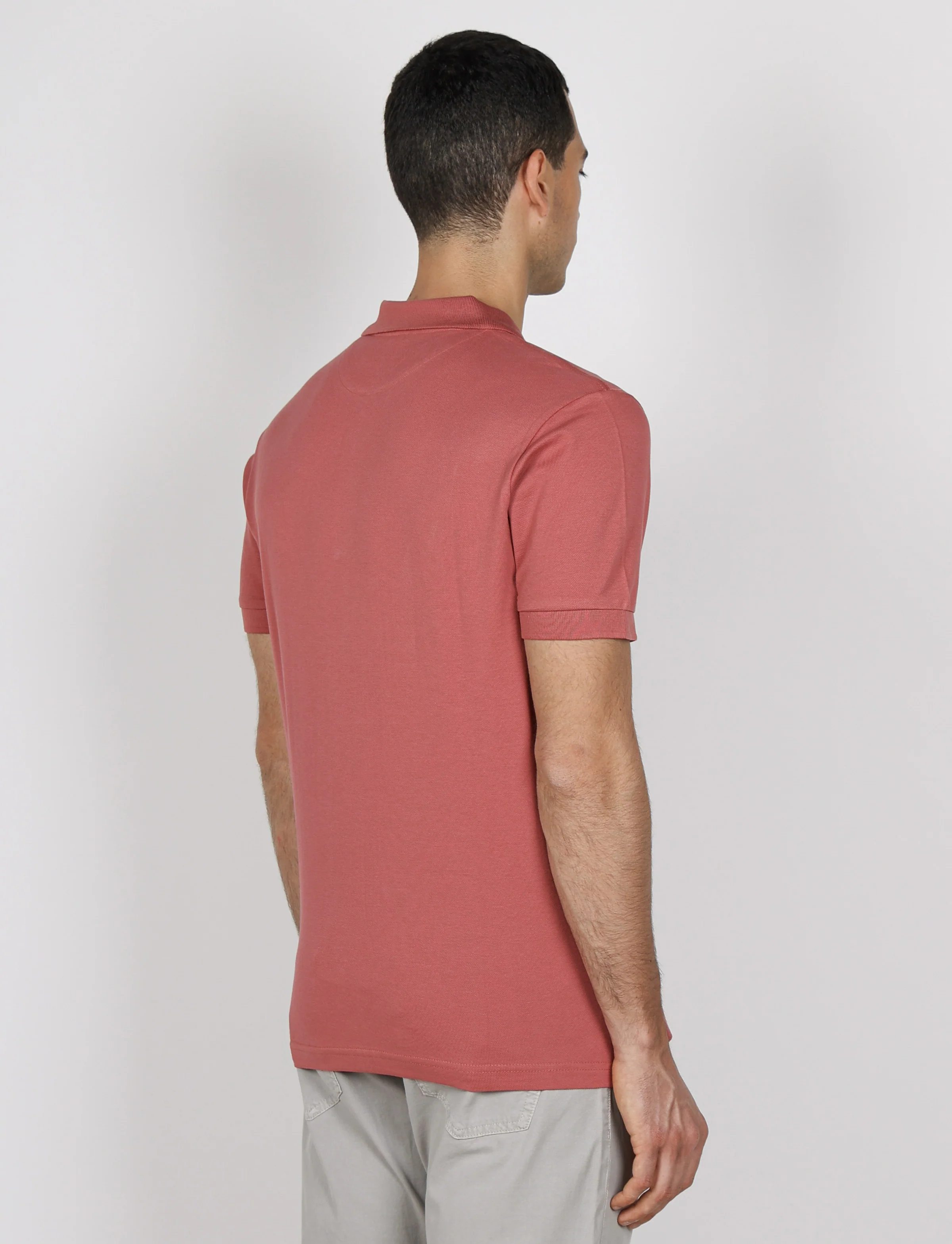 Polo in cotone tinta unita - Image 46