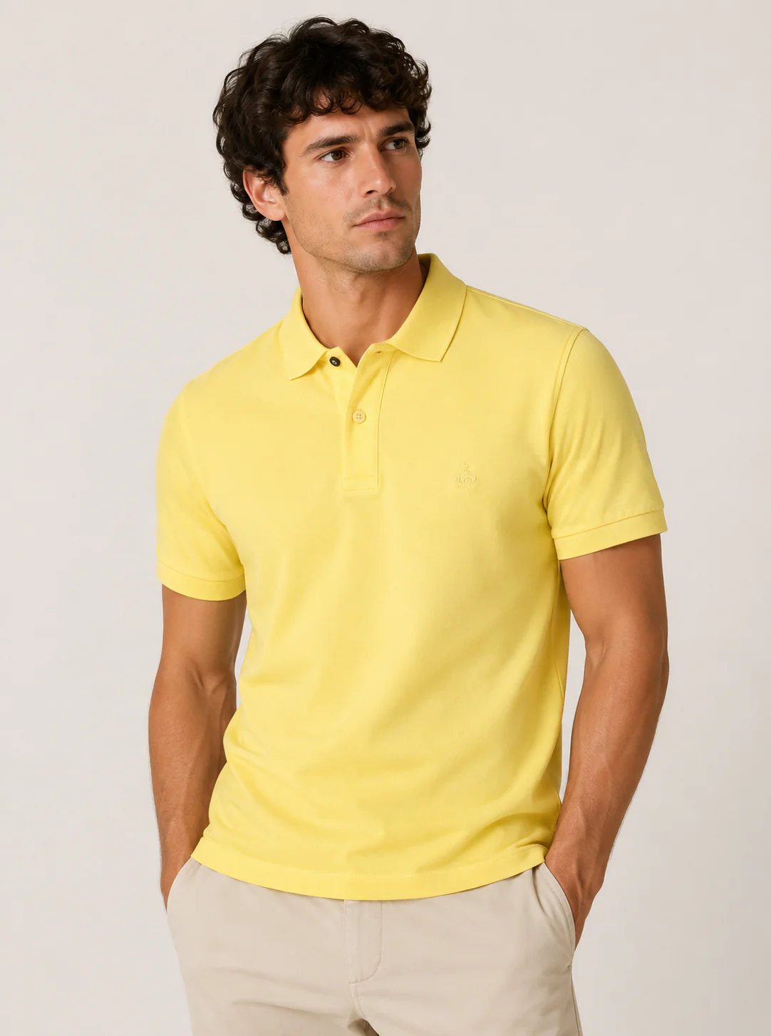 Polo in cotone tinta unita - Image 47