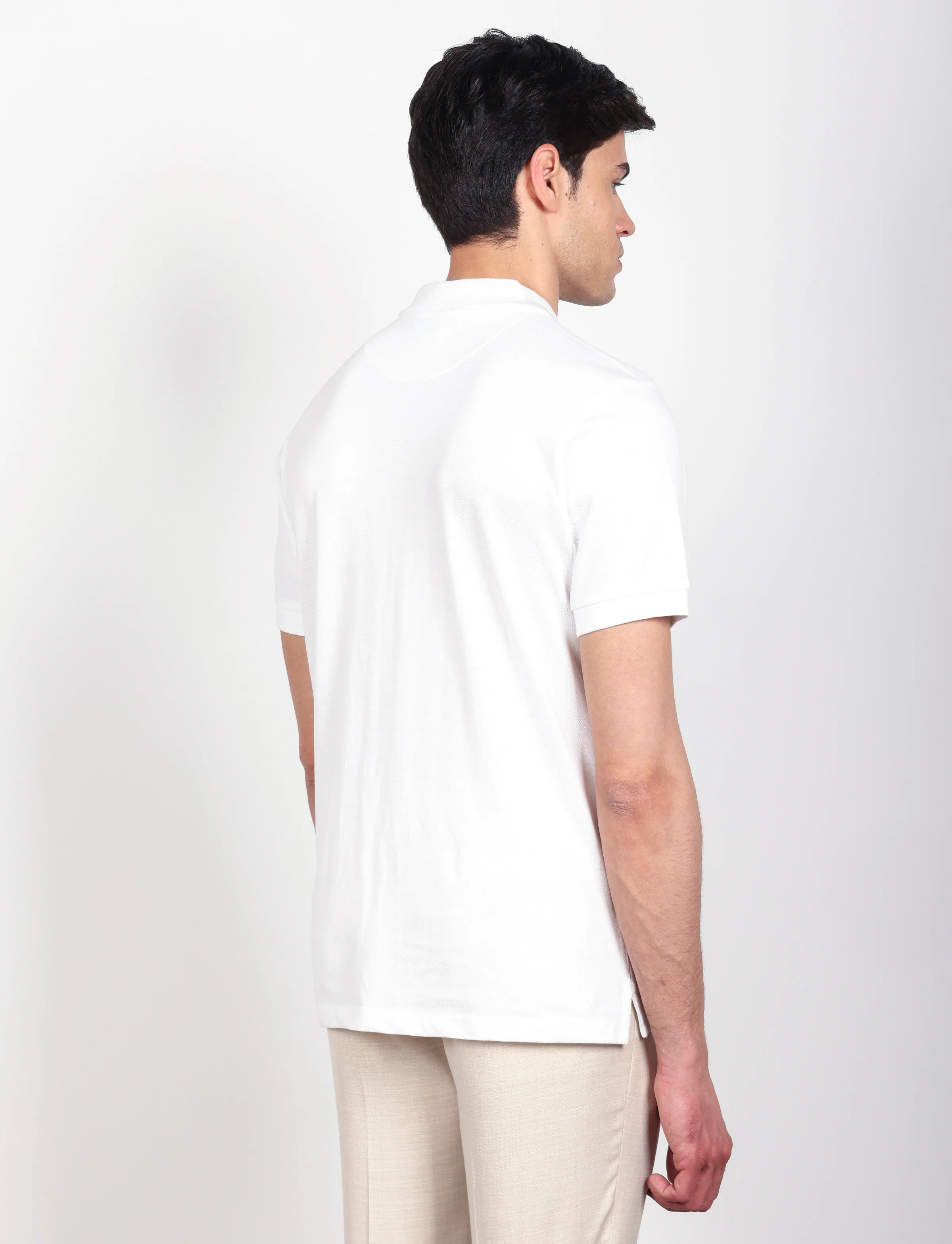 Polo in cotone tinta unita - Image 53