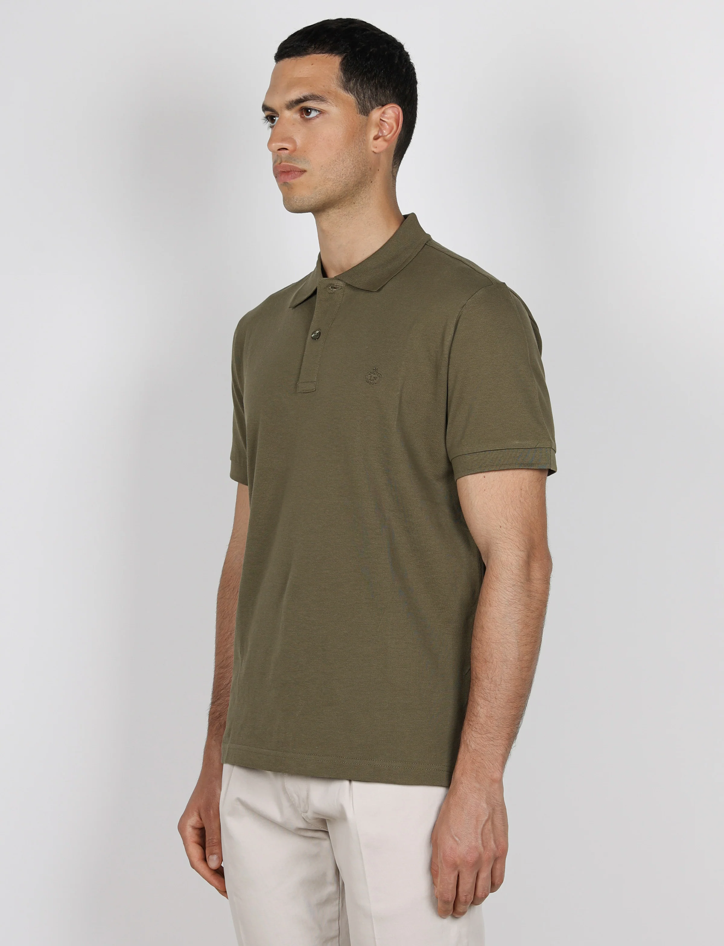 Polo in cotone tinta unita - Image 56