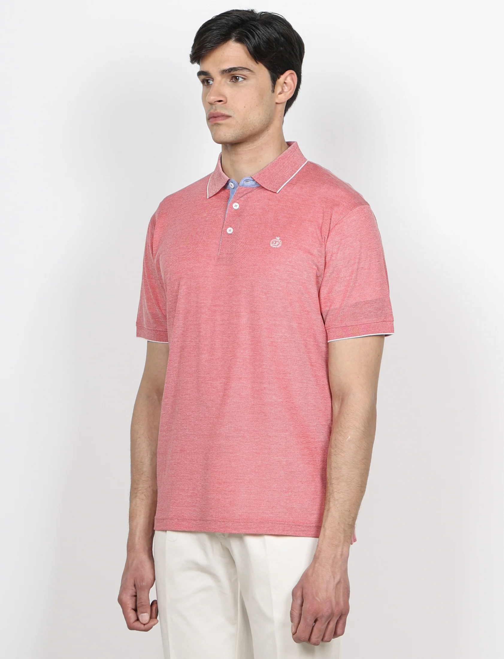 Polo in cotone nido d'ape - Image 7