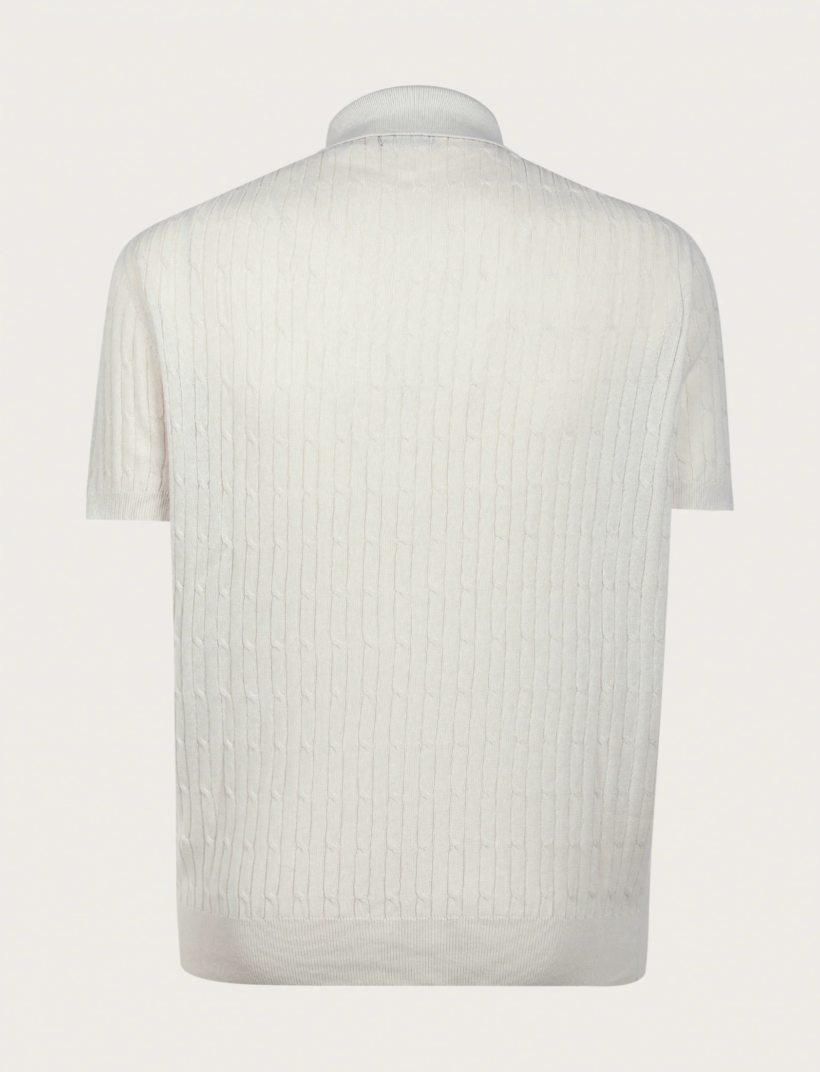 Polo in cotone derby a trecce - Image 12