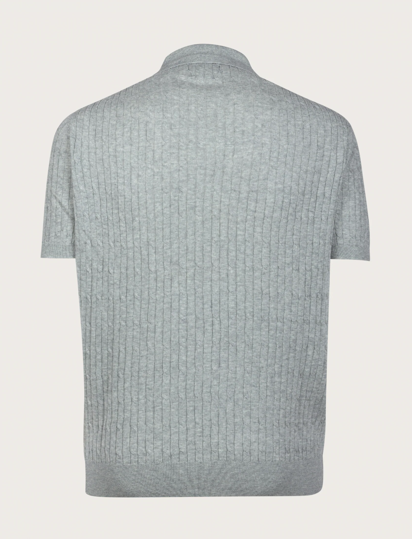 Polo in cotone derby a trecce - Image 15