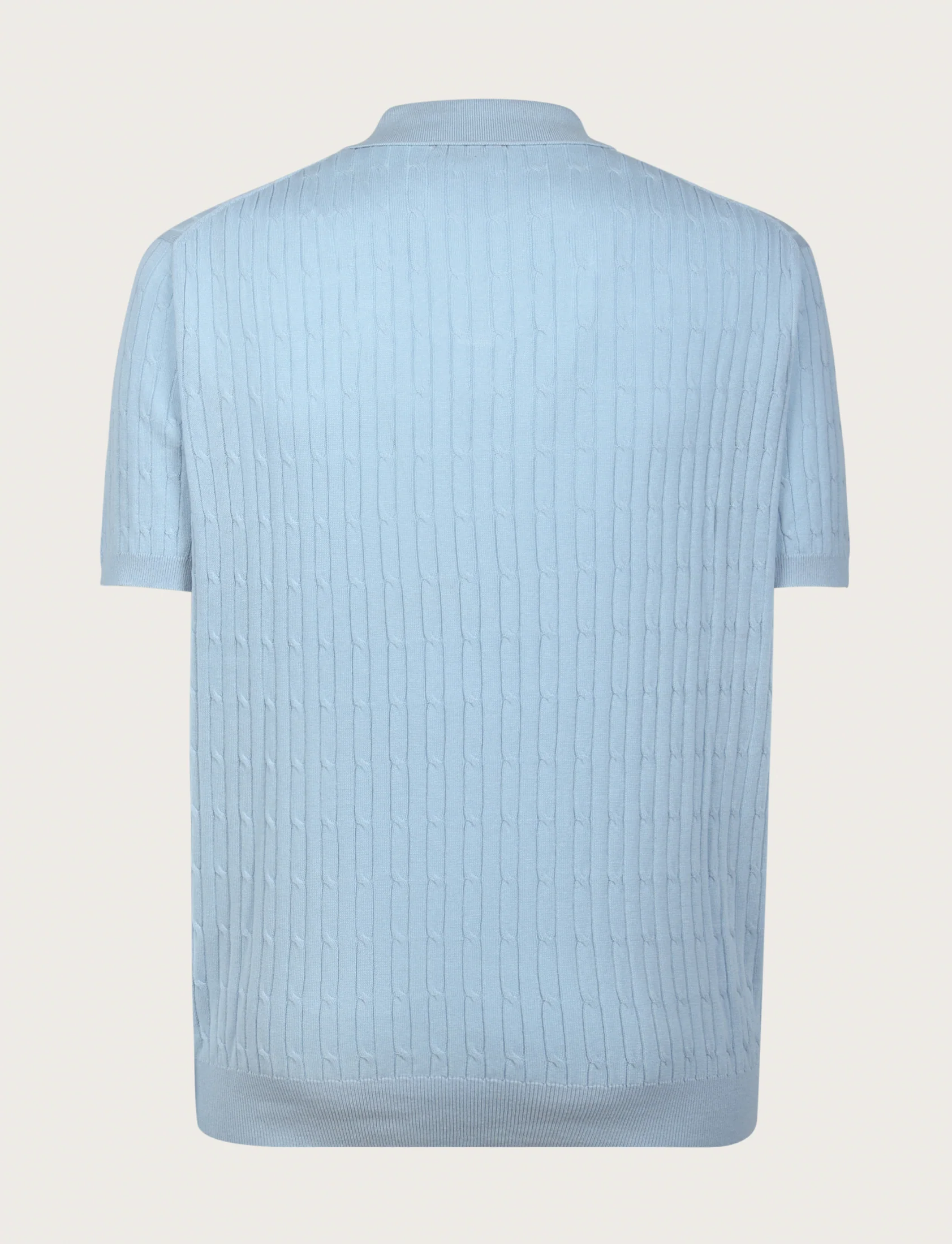 Polo in cotone derby a trecce - Image 18