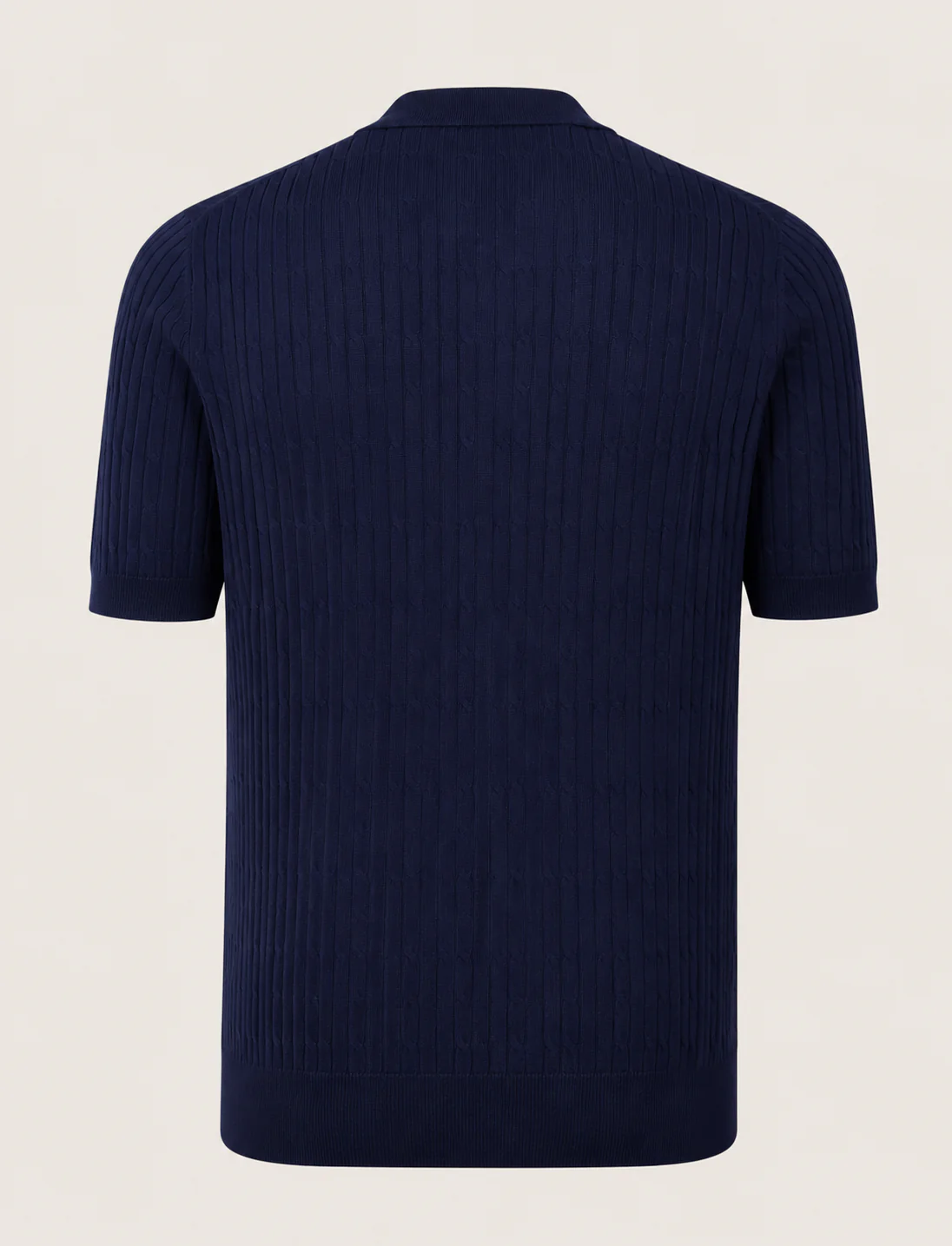 Polo in cotone derby a trecce - Image 3