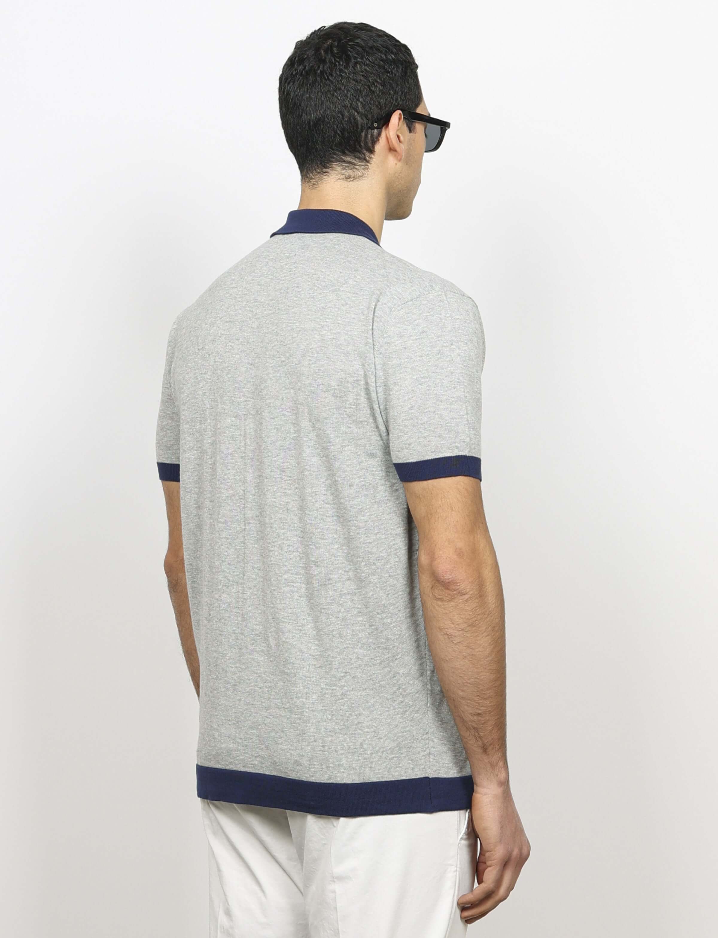 Cardigan polo in cotone - Image 16