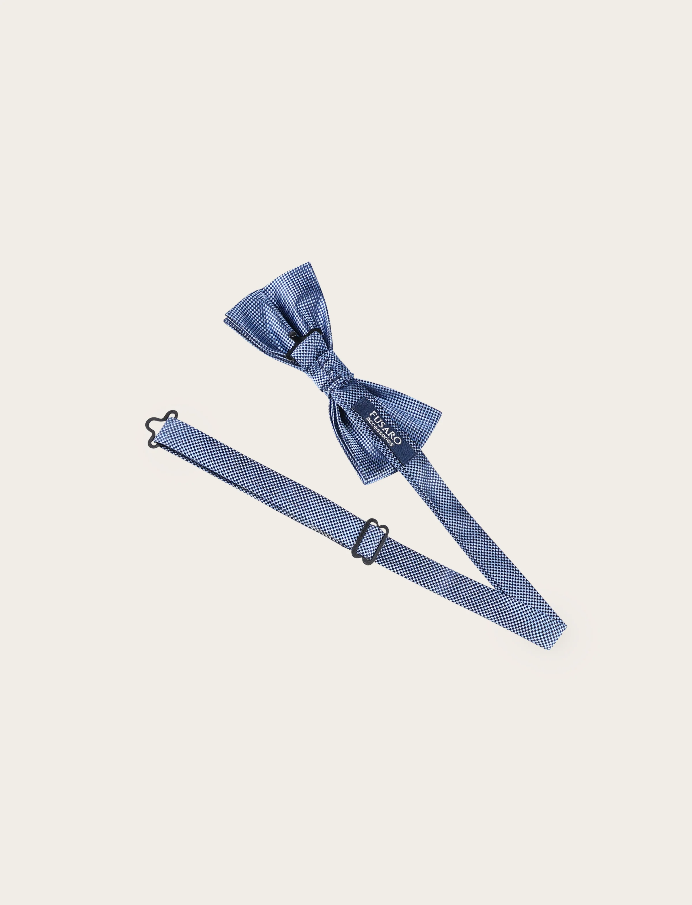 Papillon in seta dobby - Image 11
