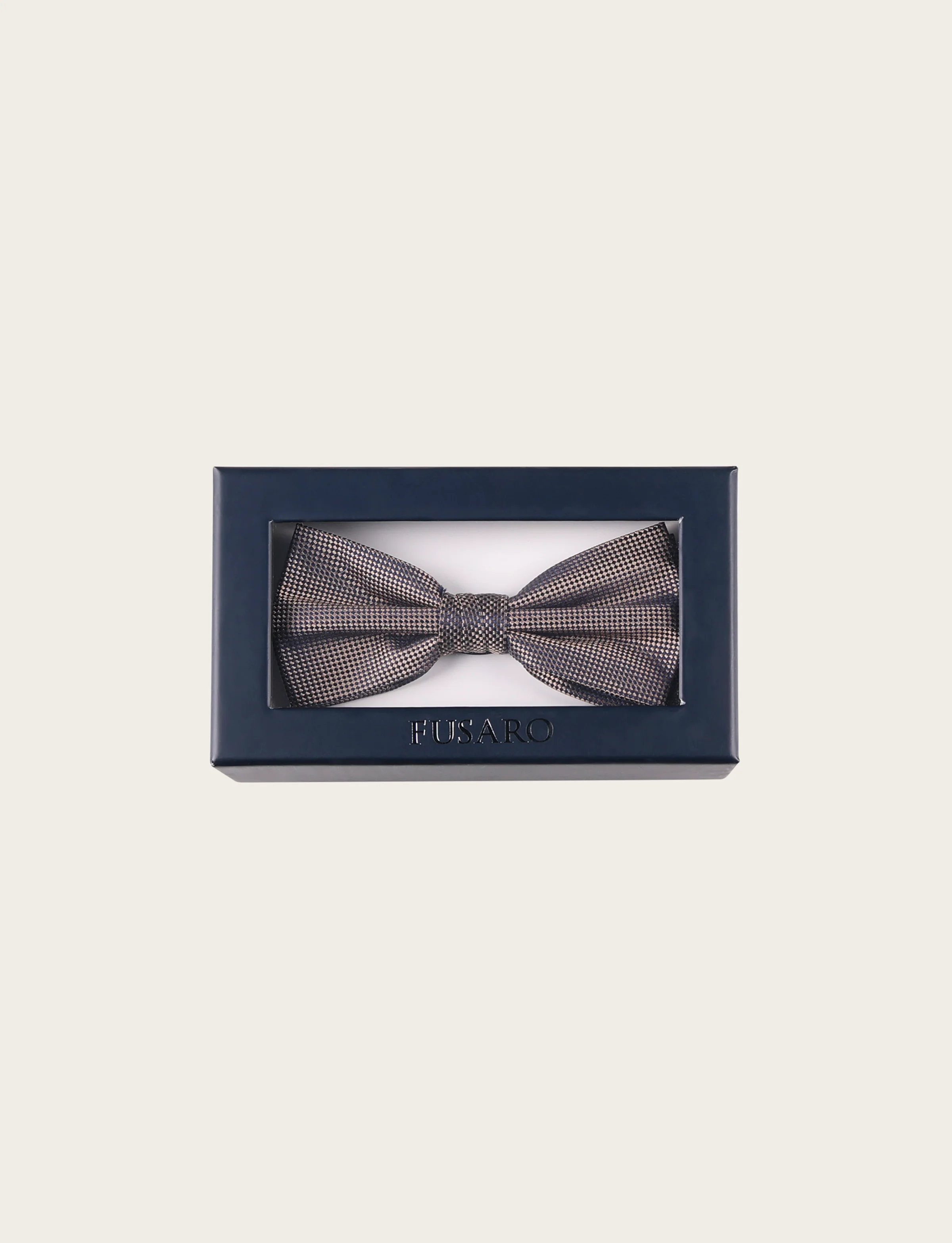 Papillon in seta dobby - Image 6