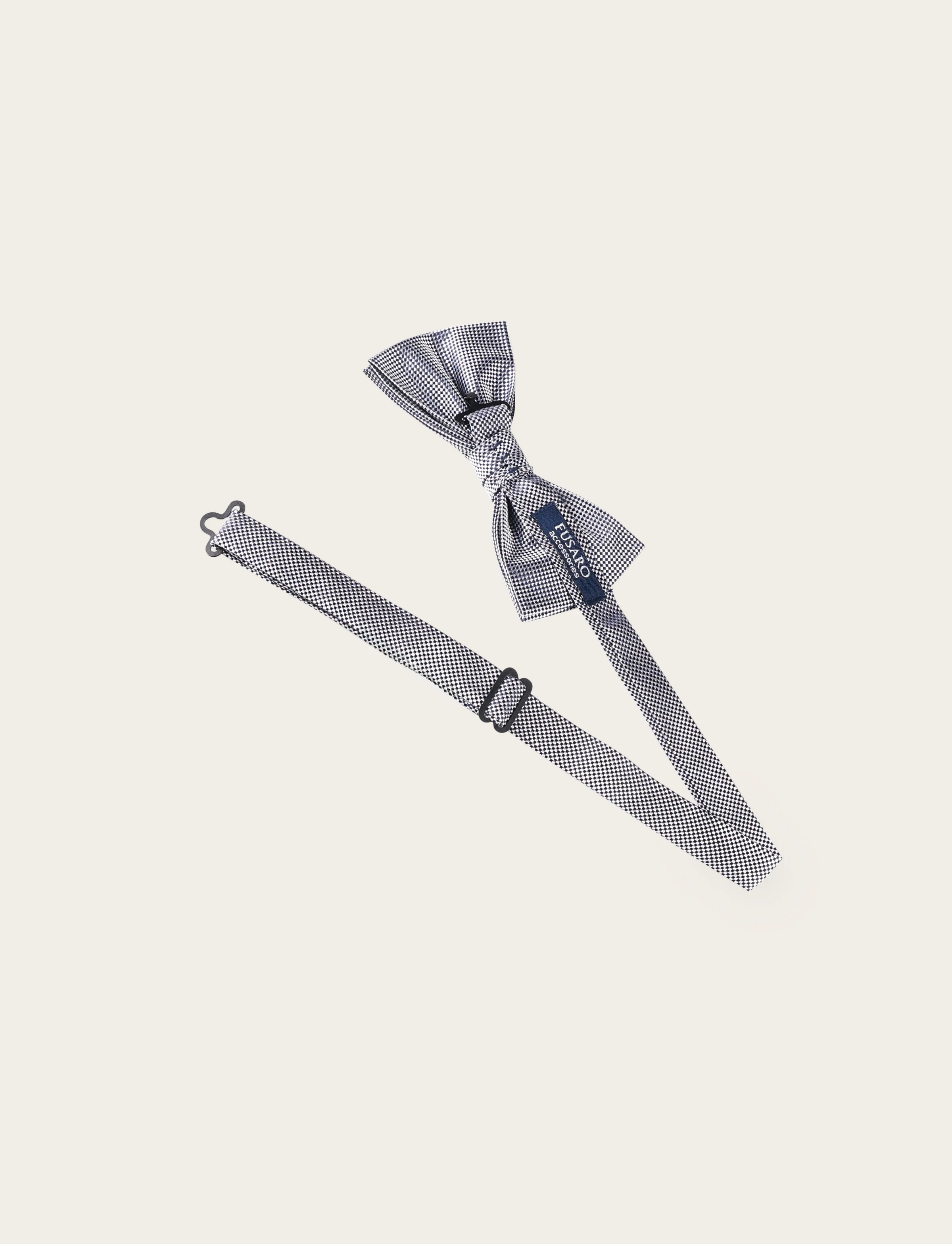 Papillon in seta dobby - Image 8