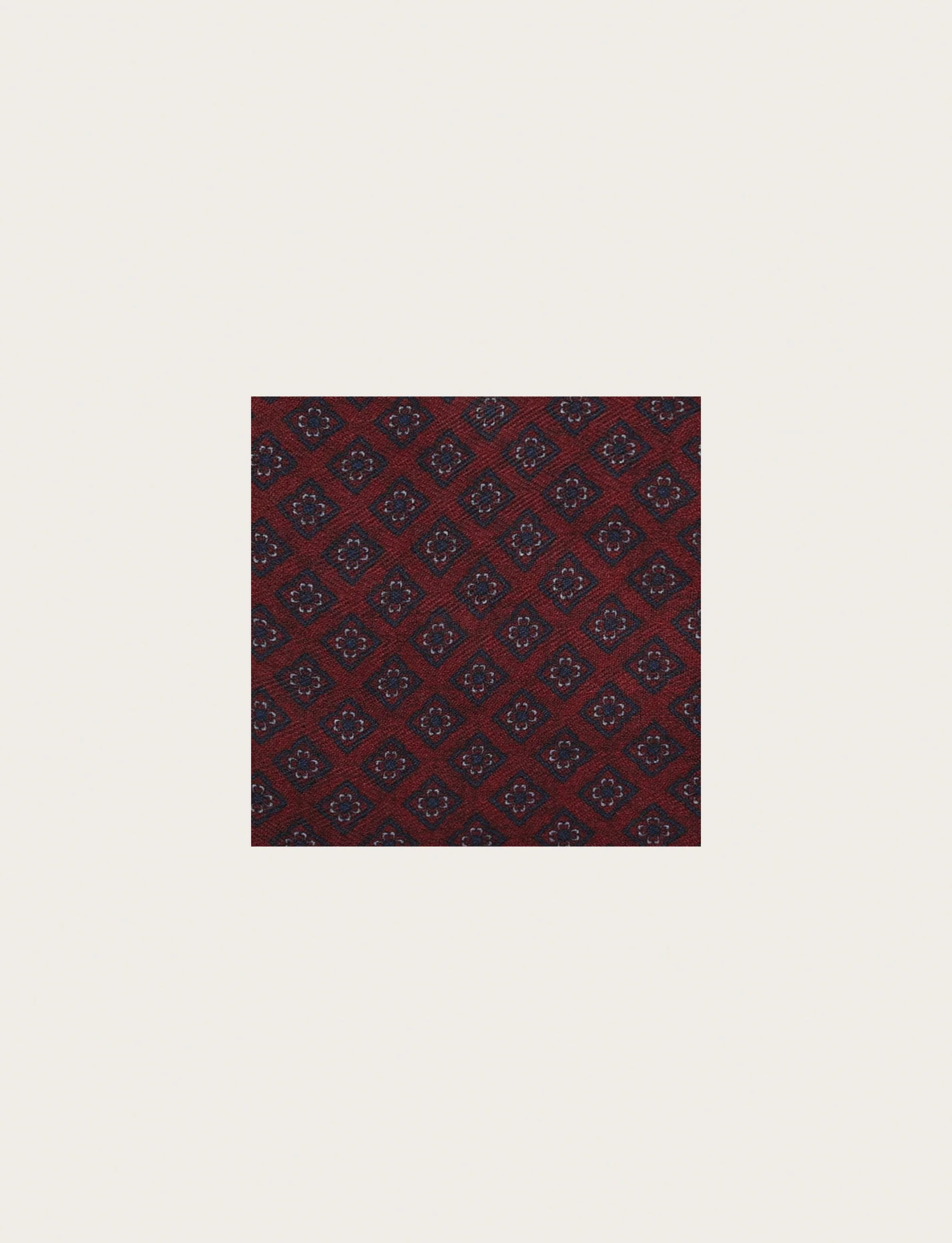 Pochette con pattern geometrico