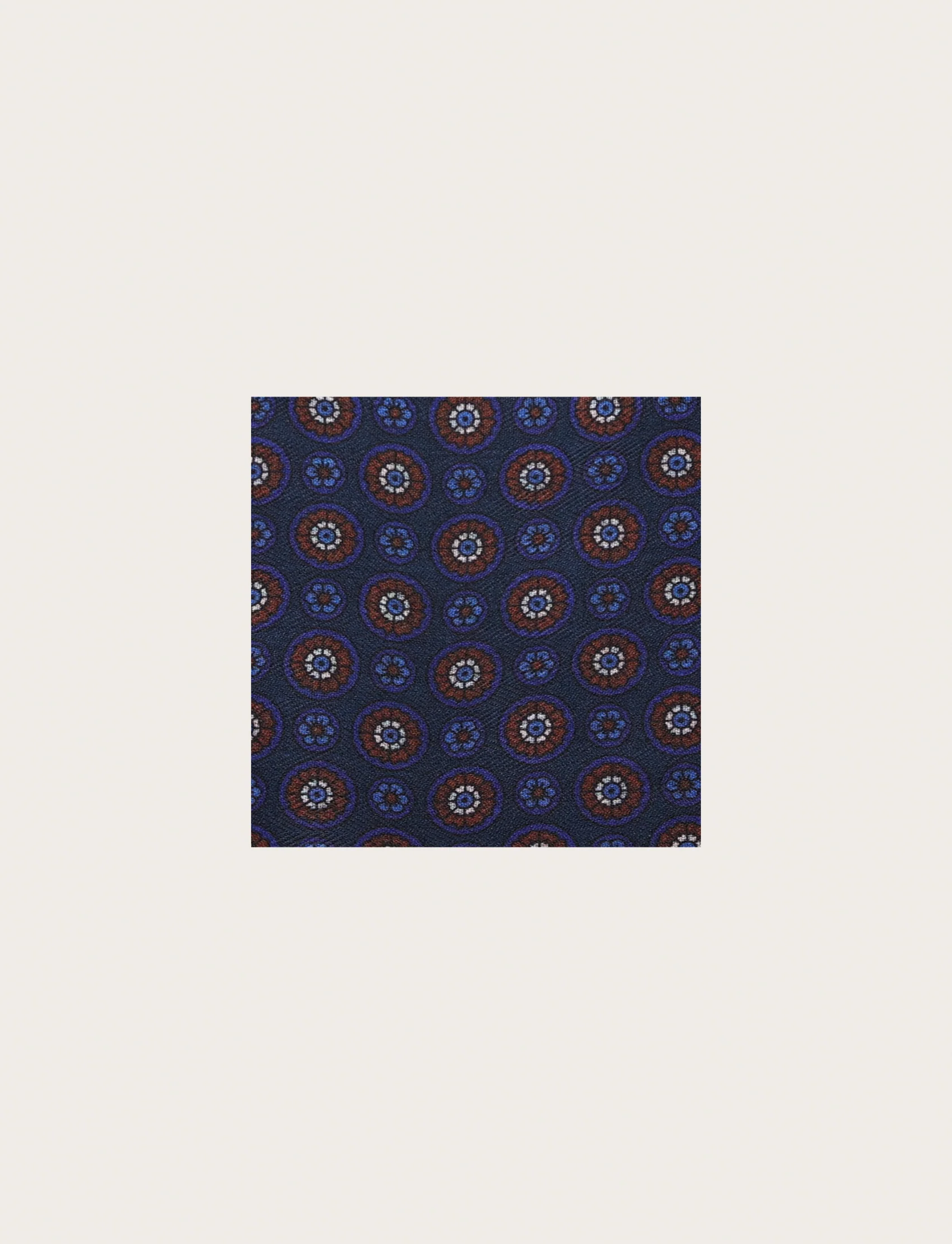 Pochette con pattern geometrico circolare
