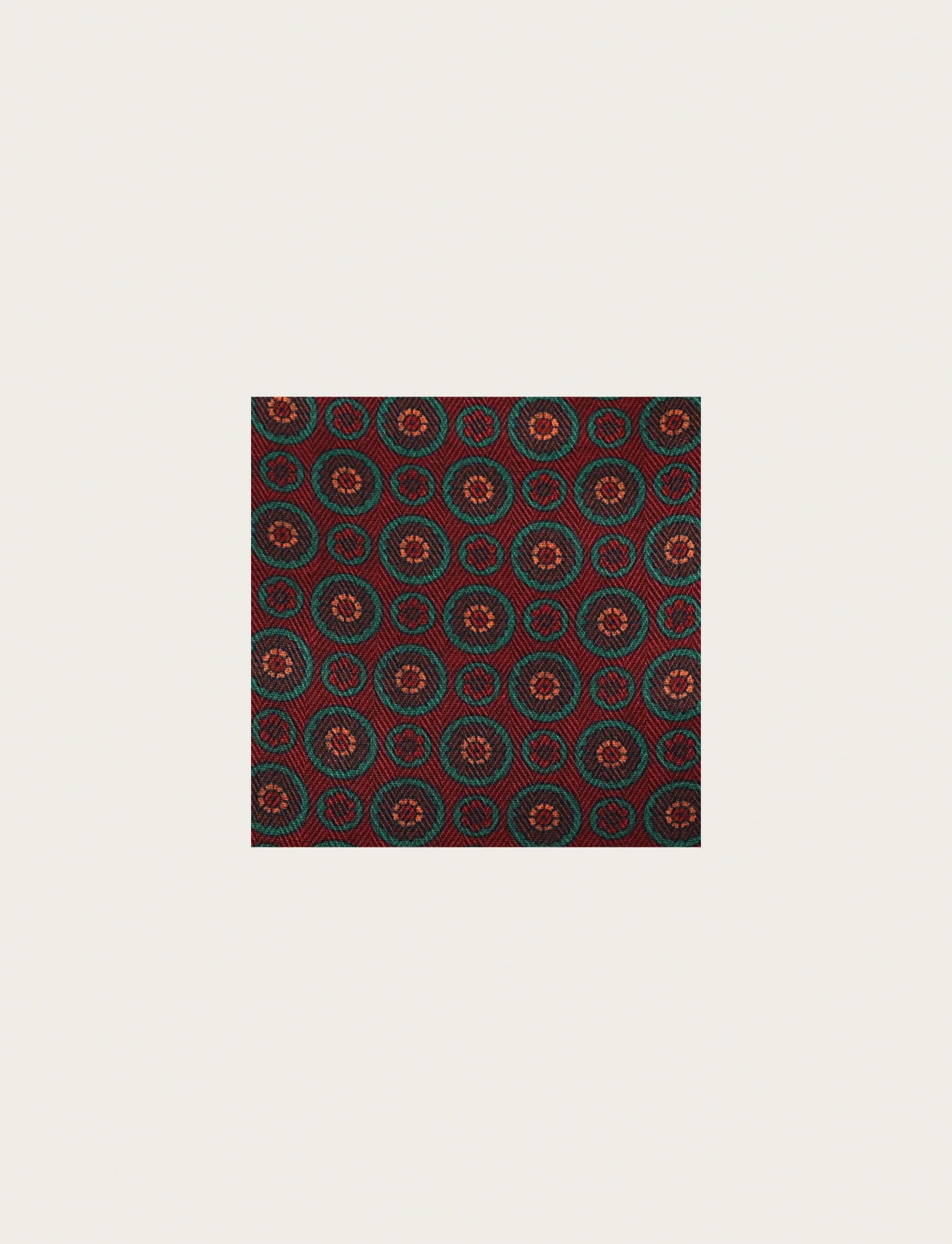Pochette con pattern geometrico circolare - Image 3
