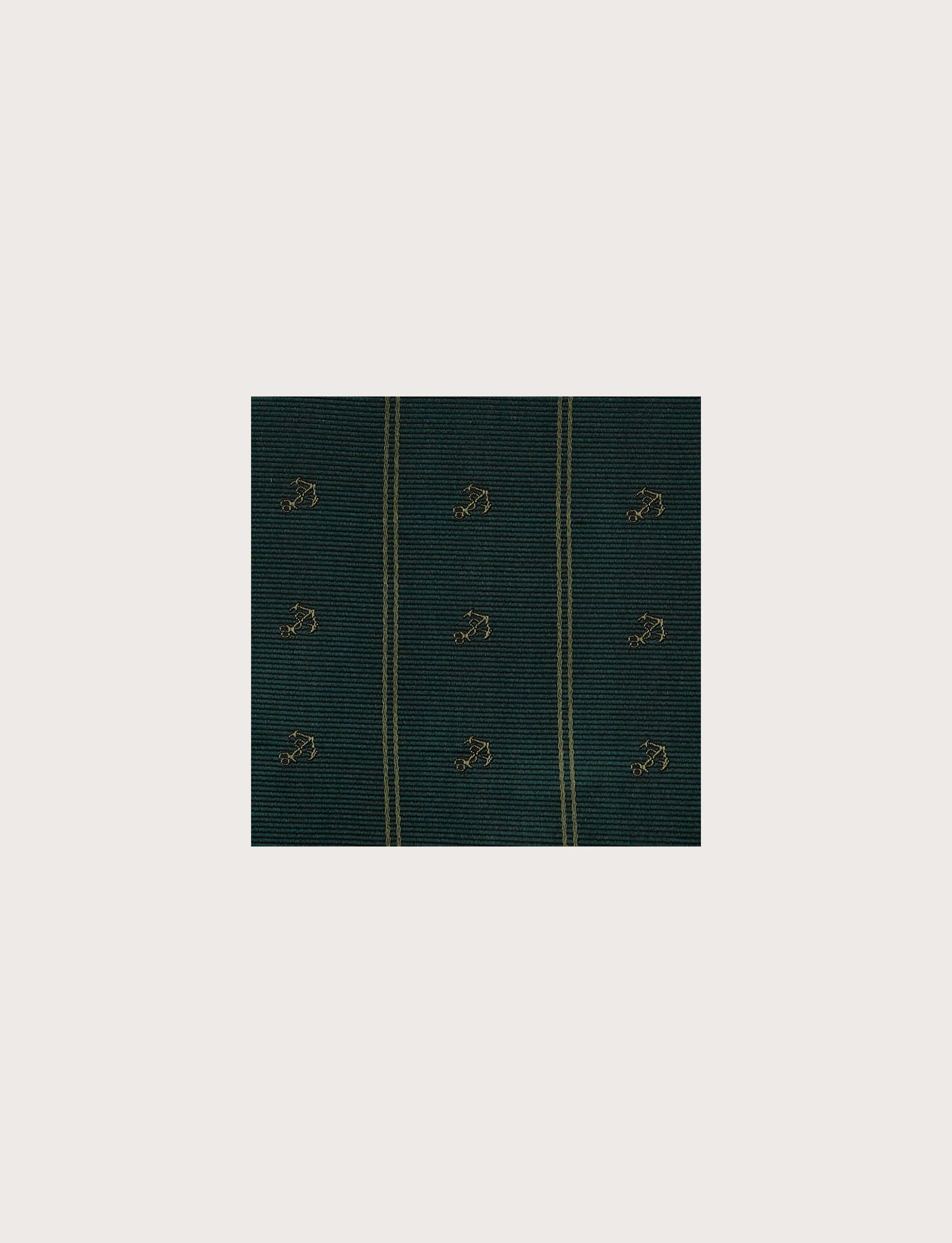 Pochette in seta regimental con ancore