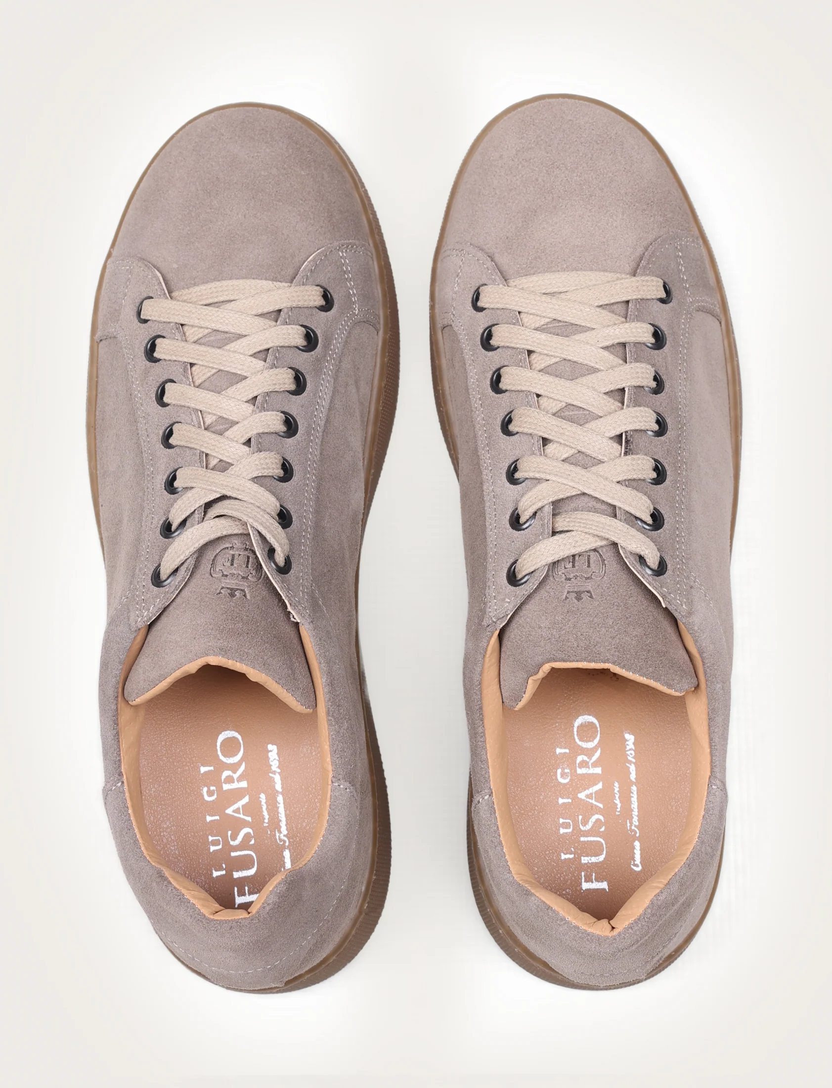Sneakers in camoscio con suola in gomma - Image 12