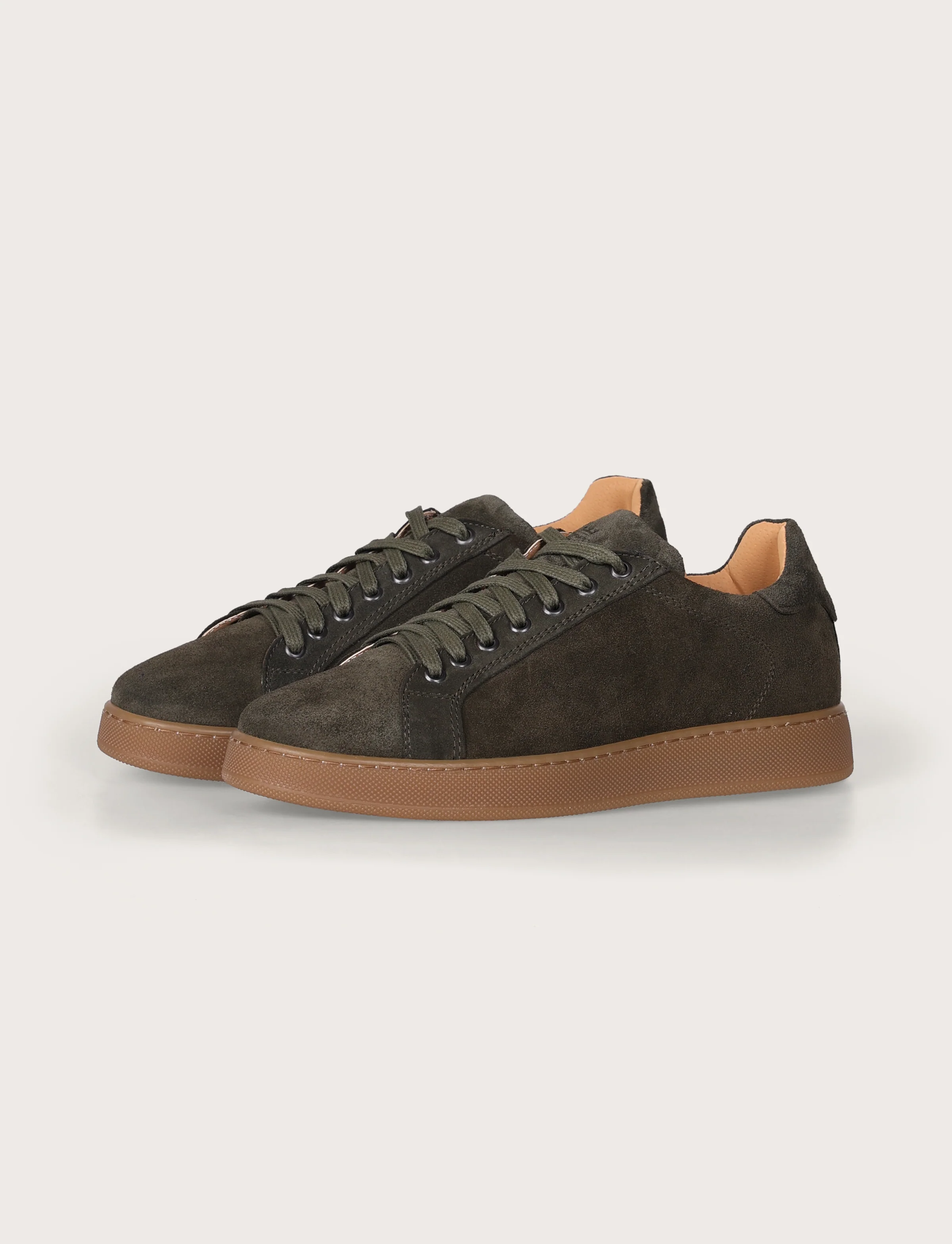 Sneakers in camoscio con suola in gomma - Image 13