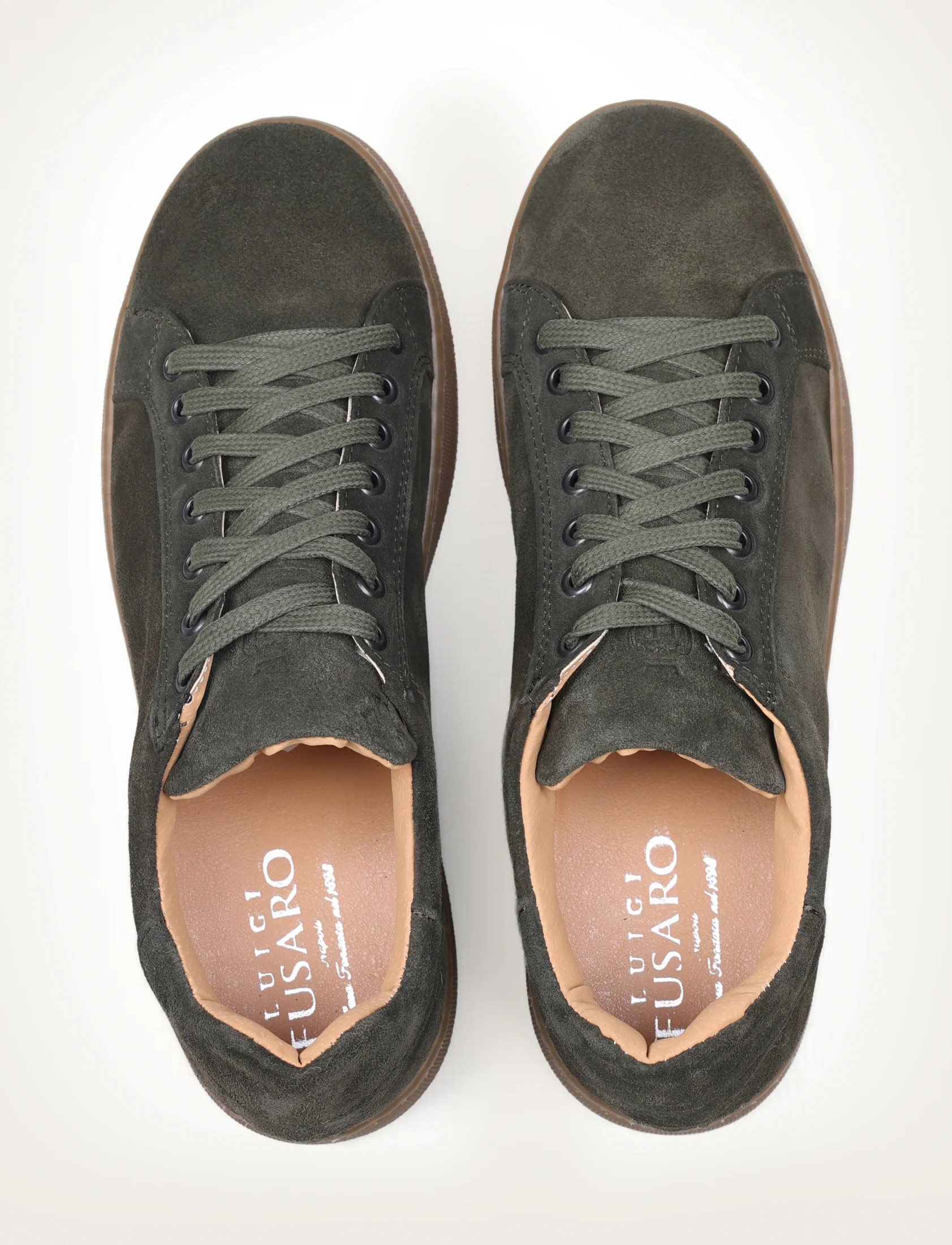 Sneakers in camoscio con suola in gomma - Image 16