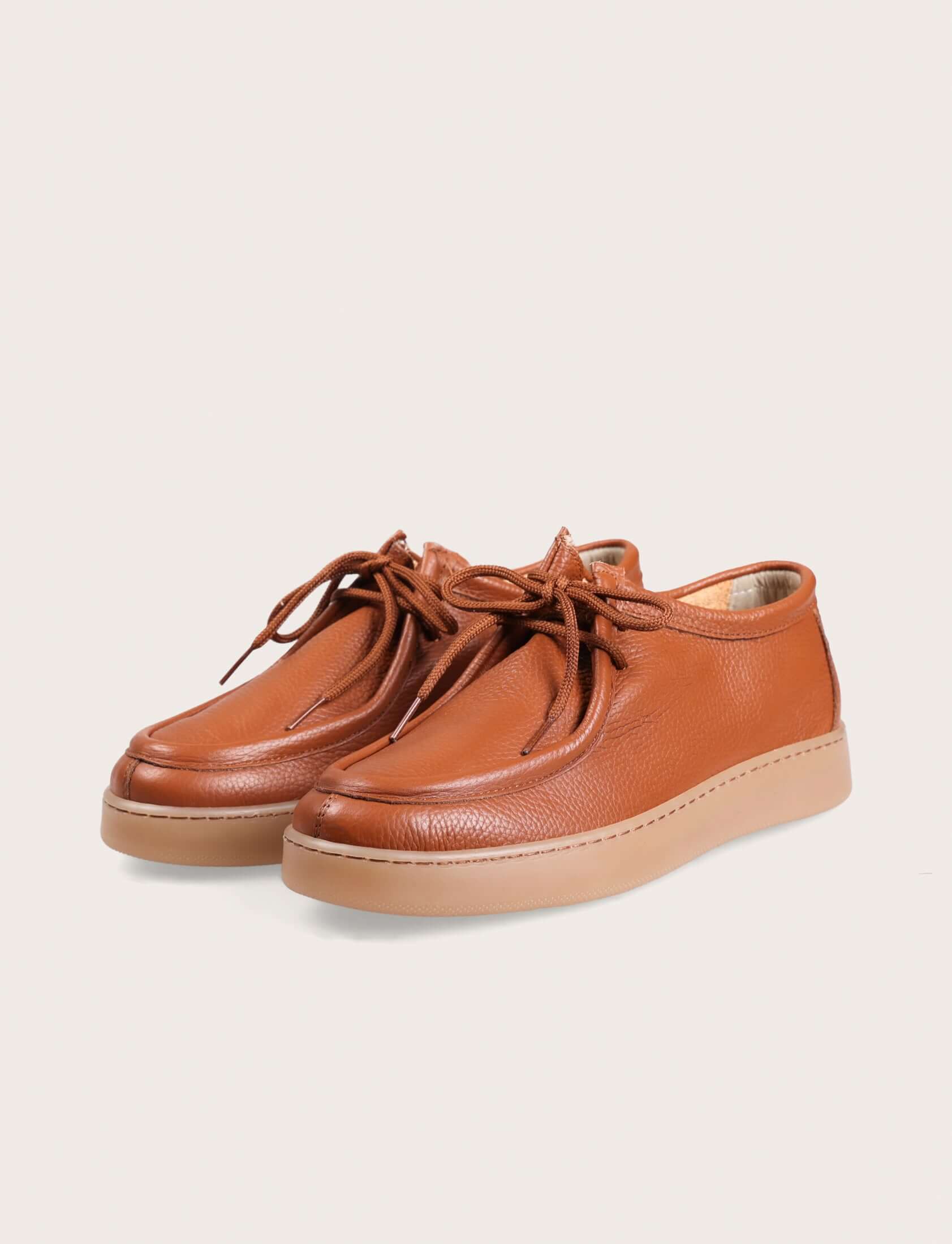 Scarpe stringate in pelle bottalata - Image 17