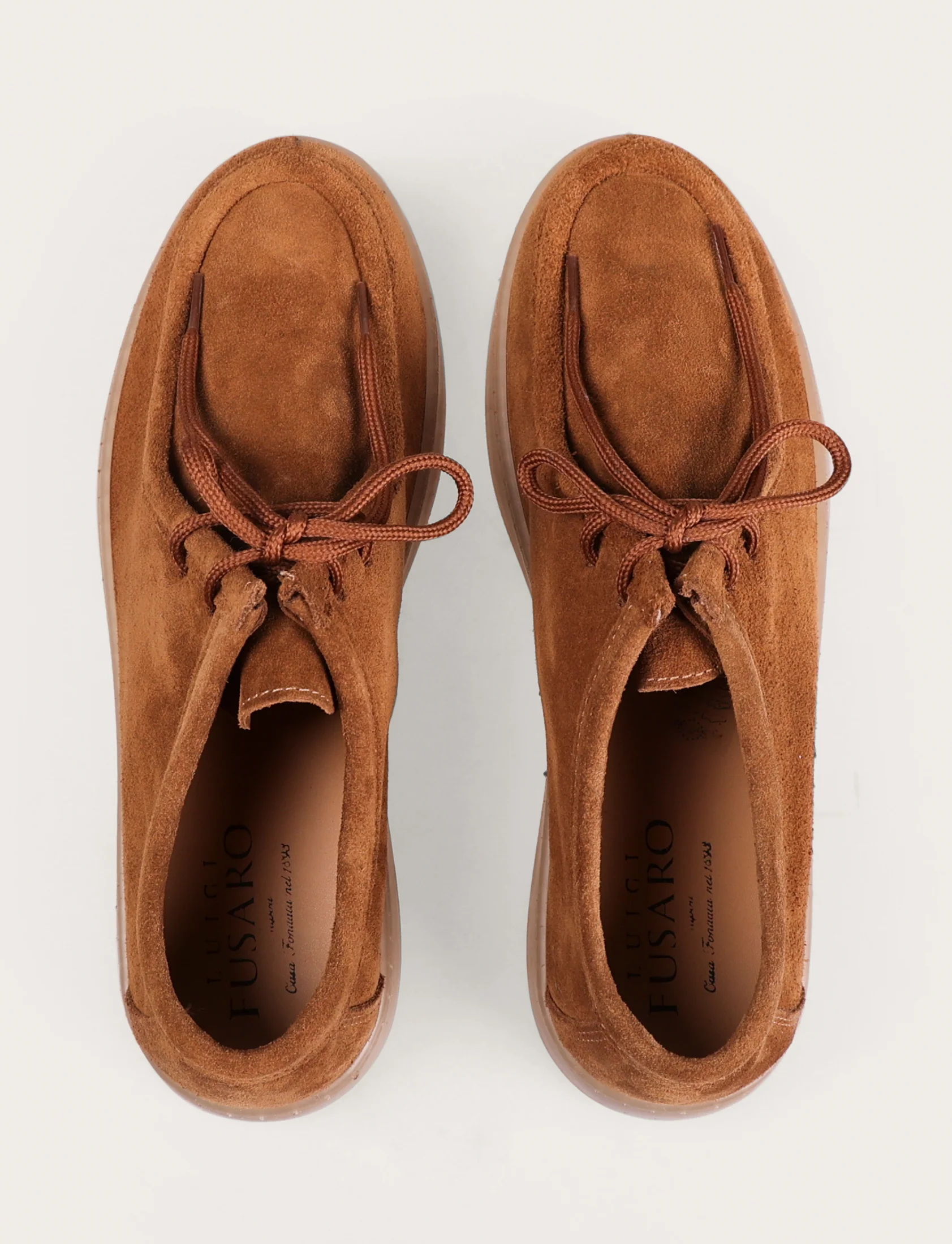 Scarpe stringate in camoscio - Image 8