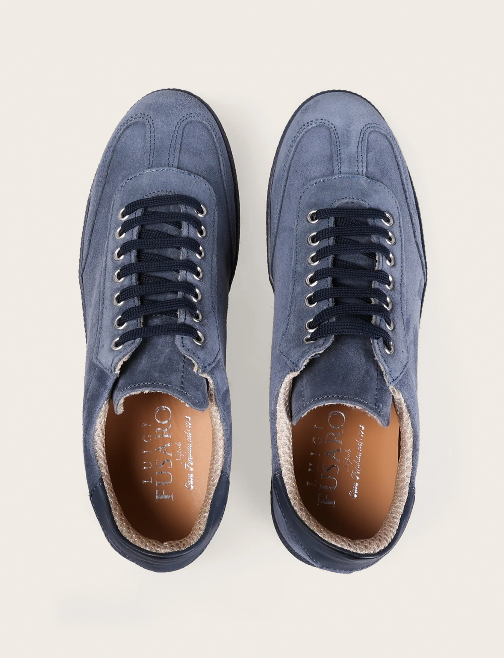 Sneakers in camoscio con suola in gomma - Image 16