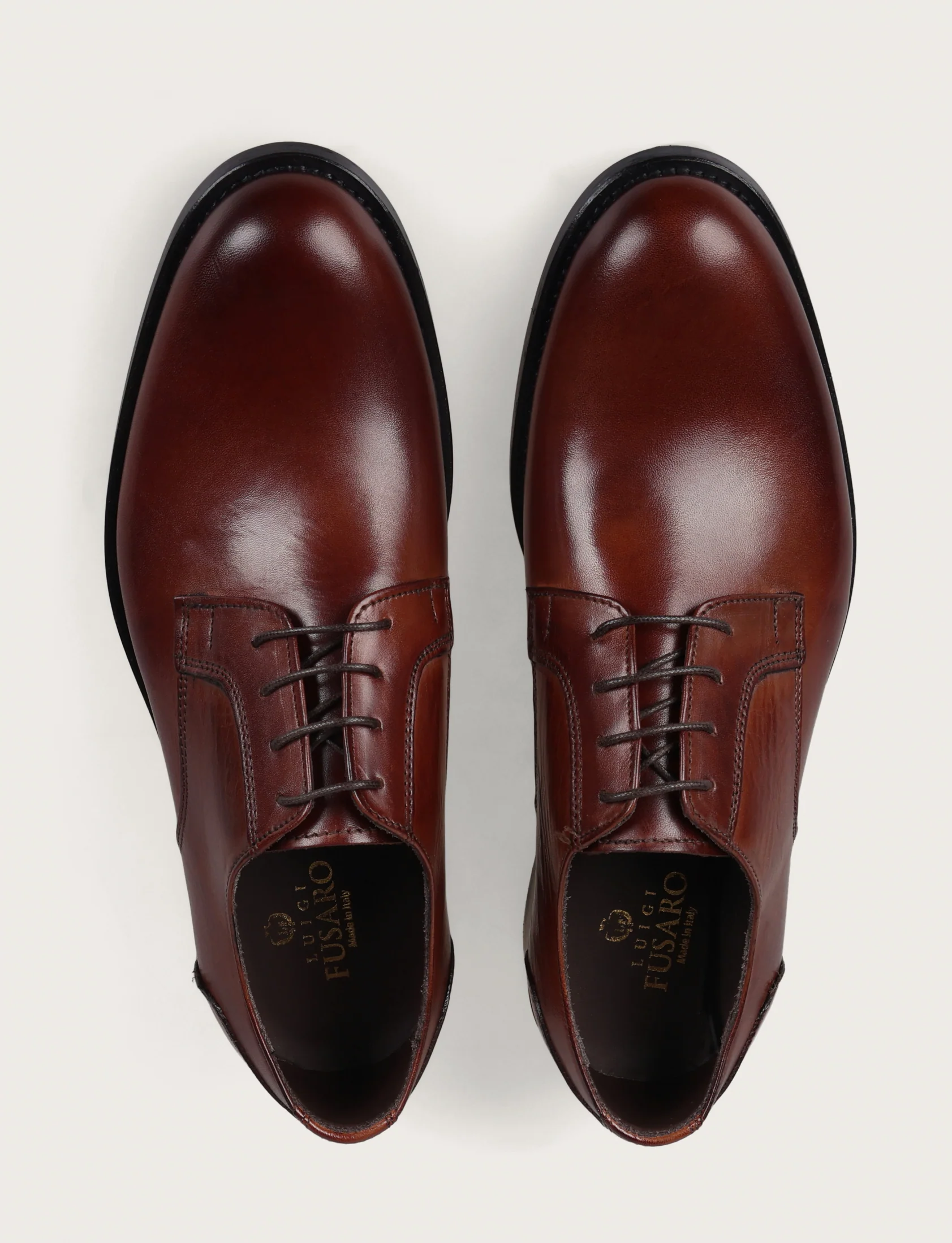 Scarpe derby in pelle liscia con lacci - Image 12