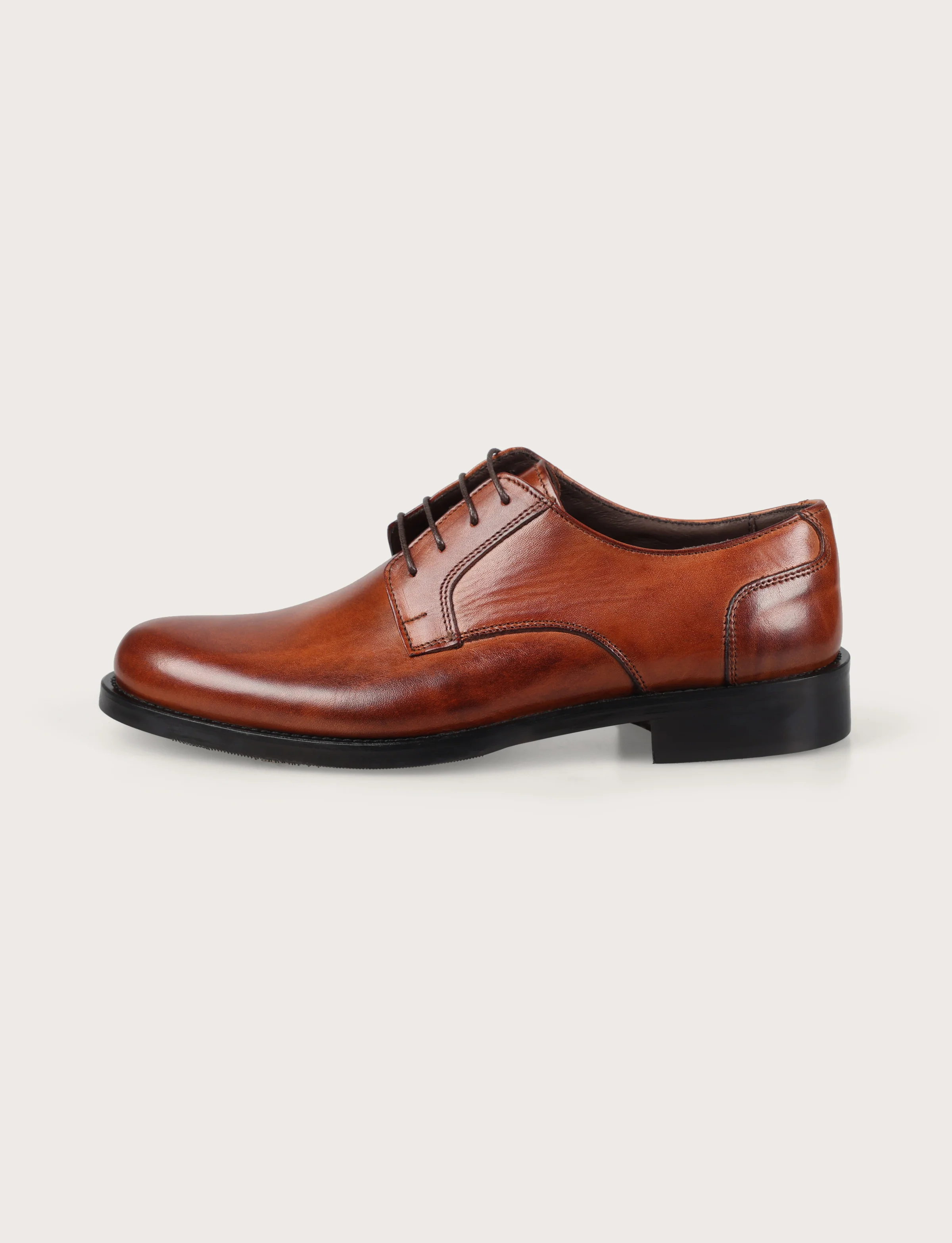 Scarpe derby in pelle liscia con lacci - Image 14