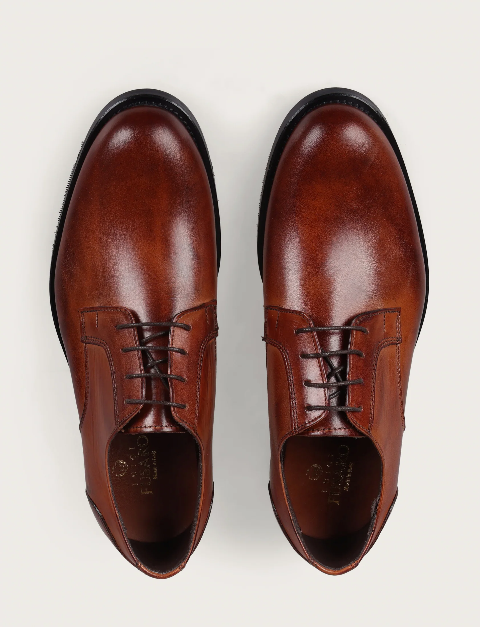 Scarpe derby in pelle liscia con lacci - Image 16