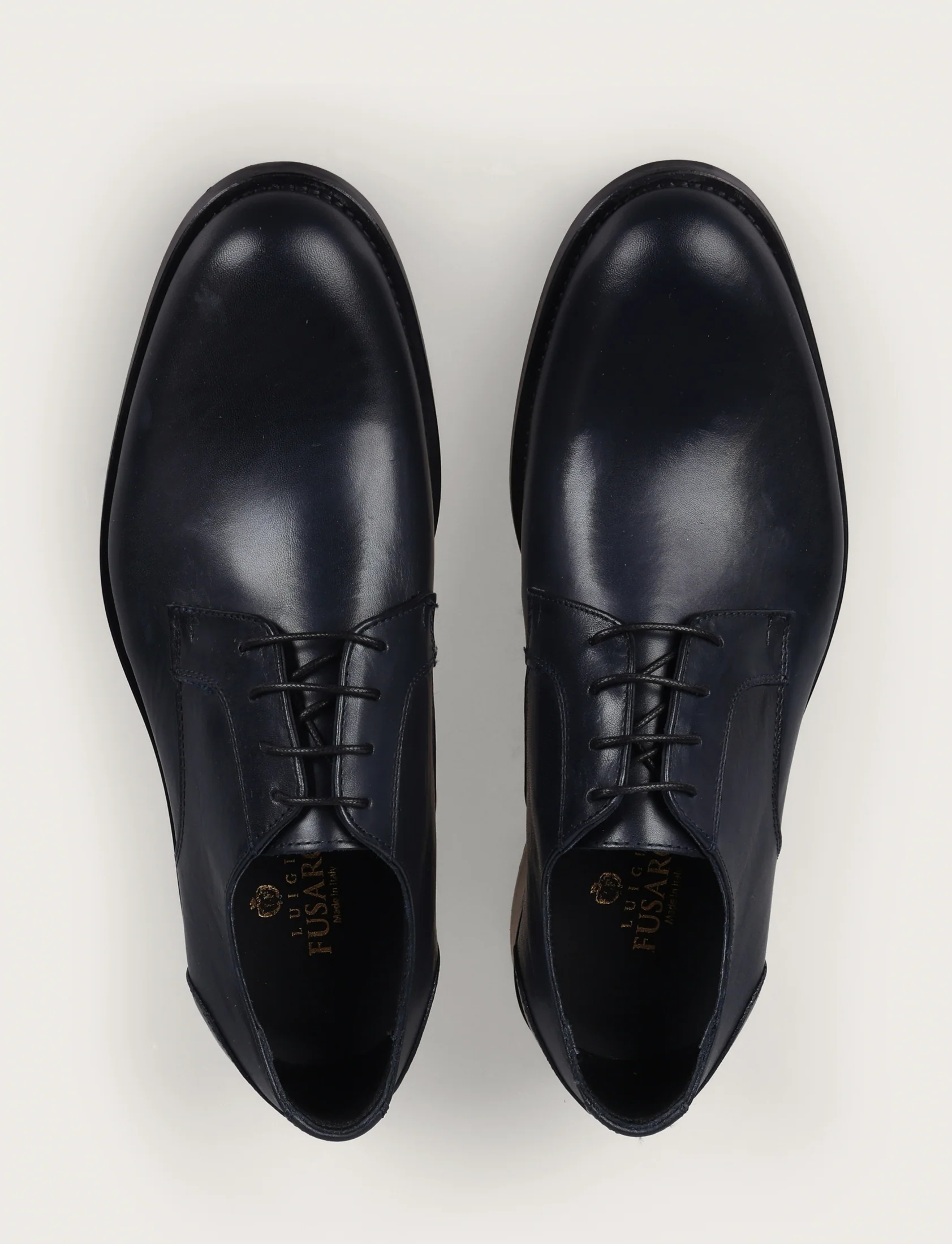 Scarpe derby in pelle liscia con lacci - Image 4