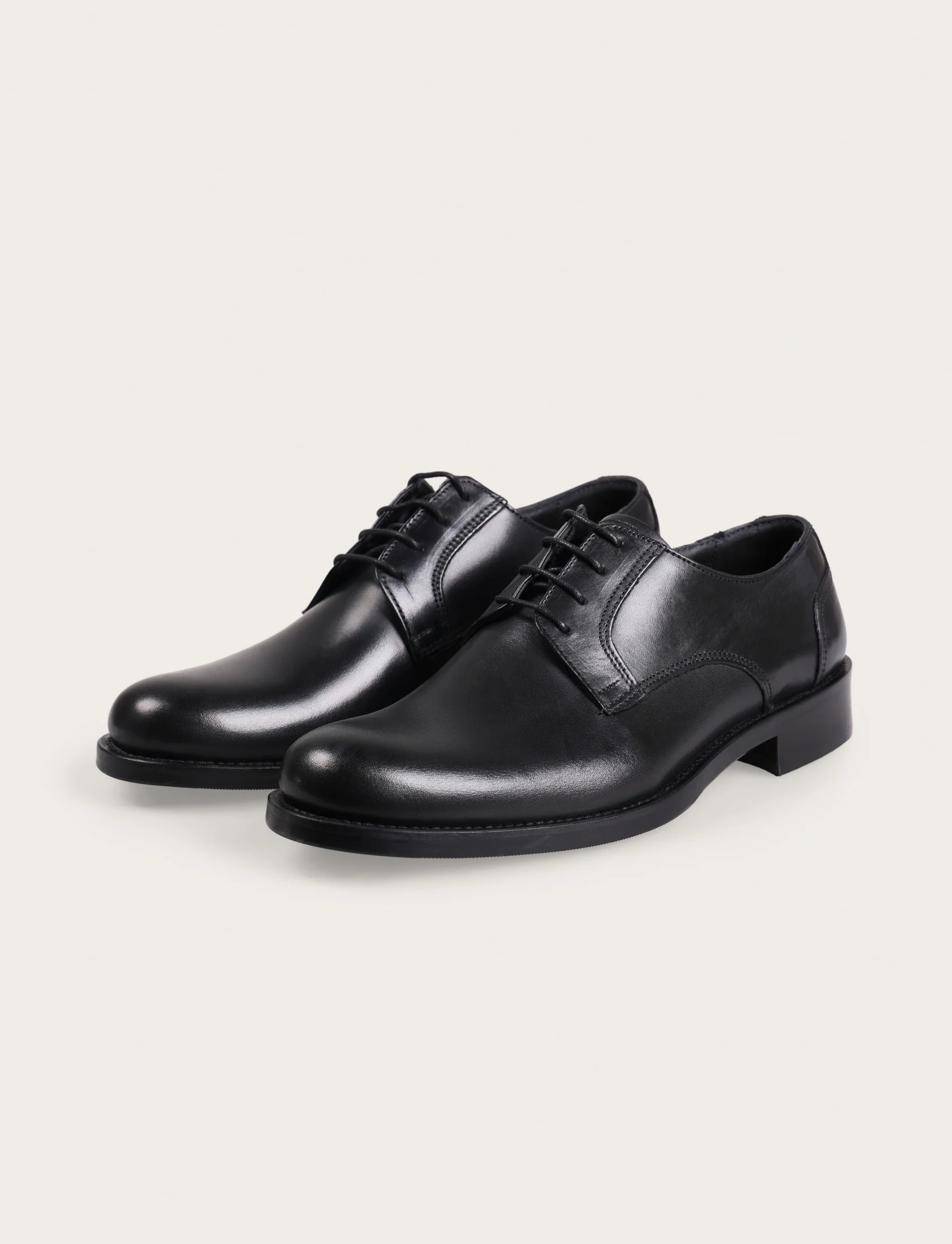 Scarpe derby in pelle liscia con lacci - Image 5