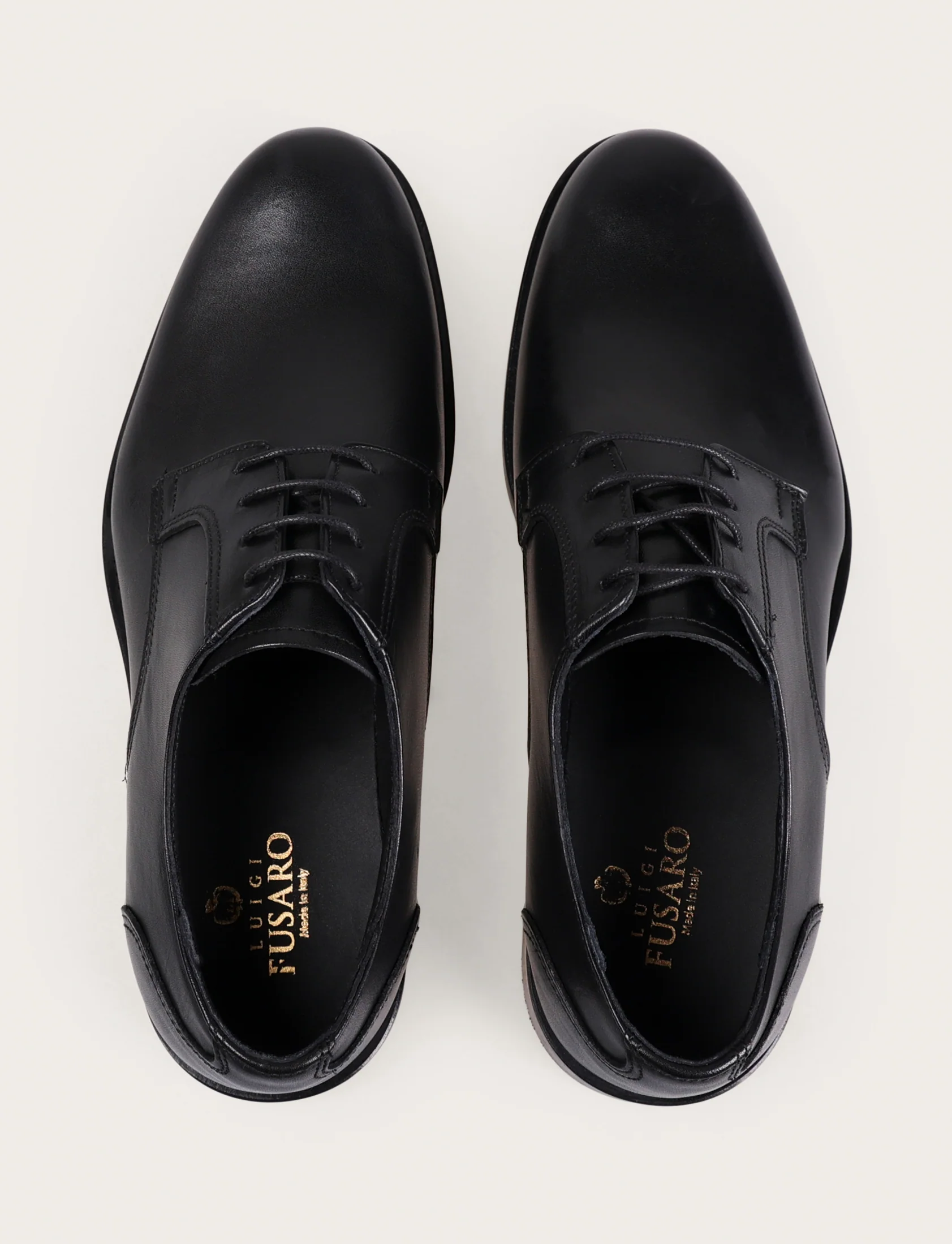Scarpe derby in pelle liscia con lacci - Image 8
