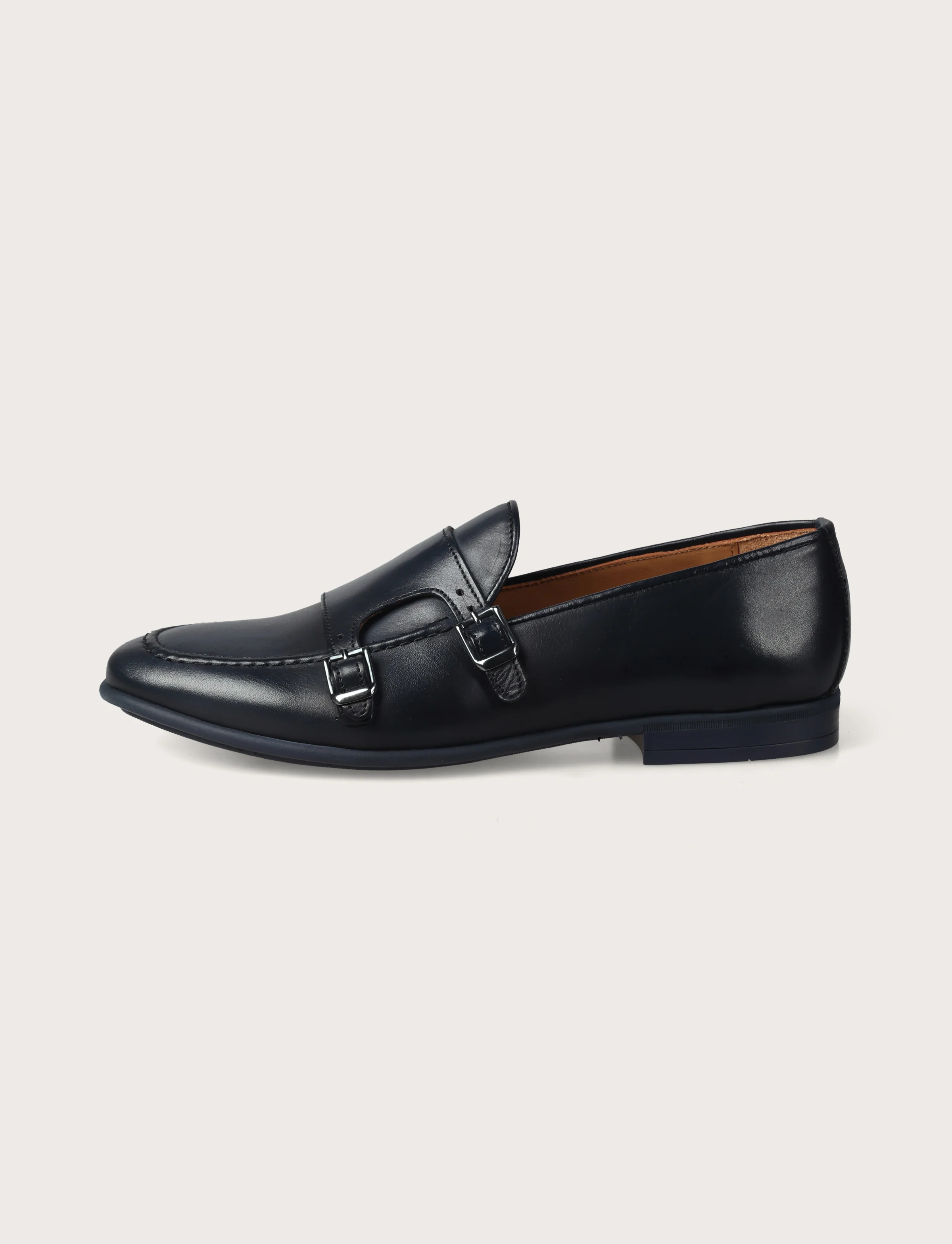 Scarpe doppia fibbia in pelle crust - Image 6