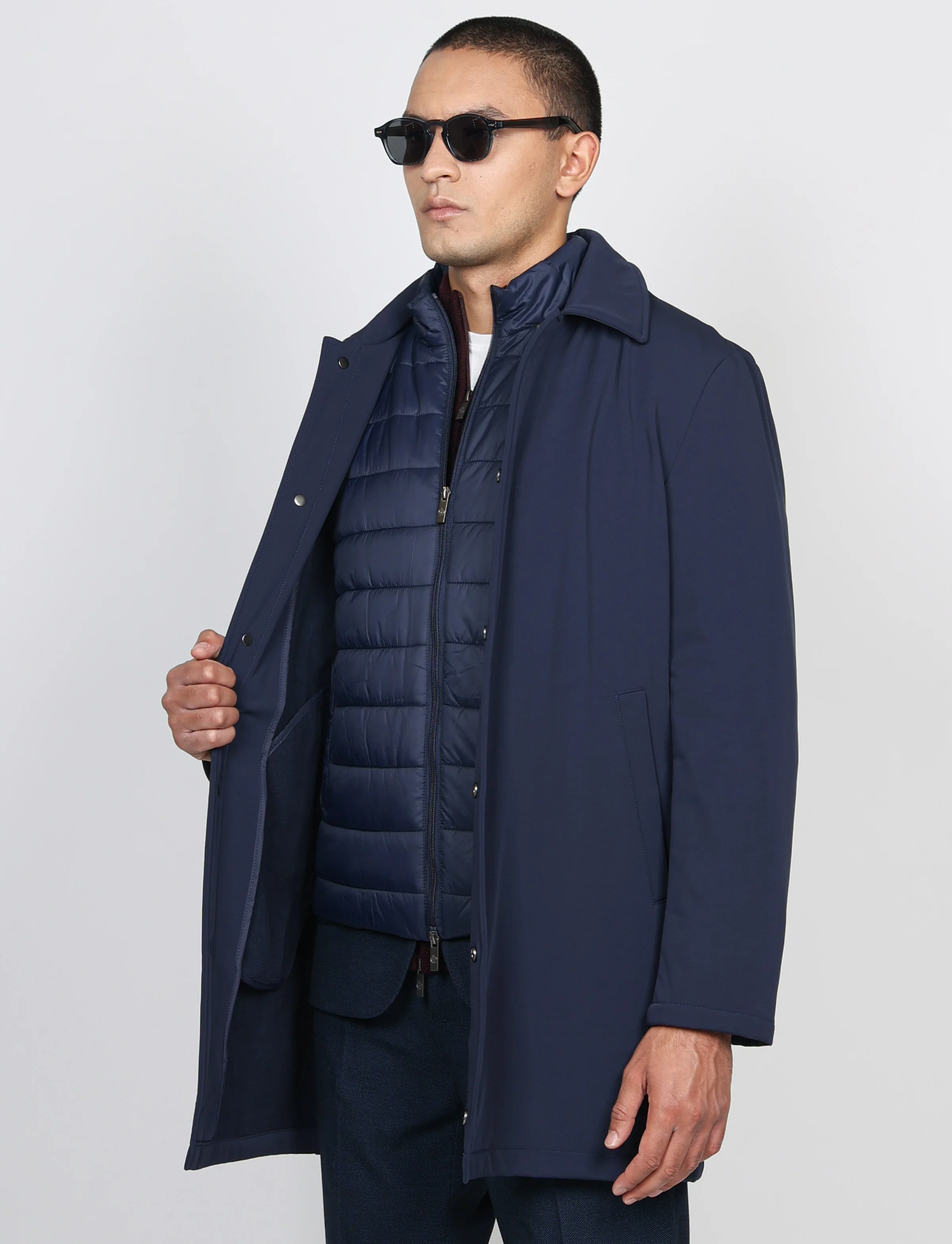 Trench tecnico con pettorina removibile - Image 12